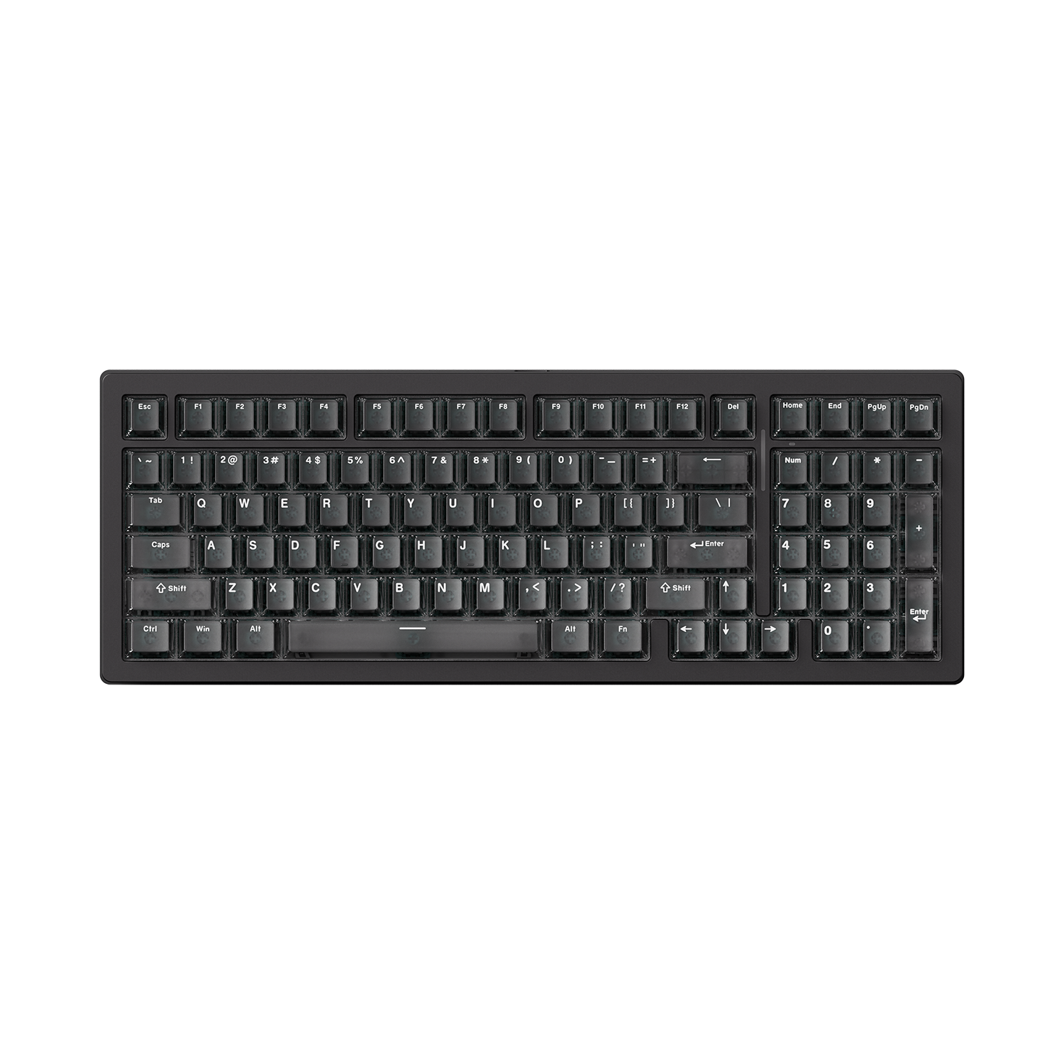 MonsGeek M2 V5 HE Black Transparent
