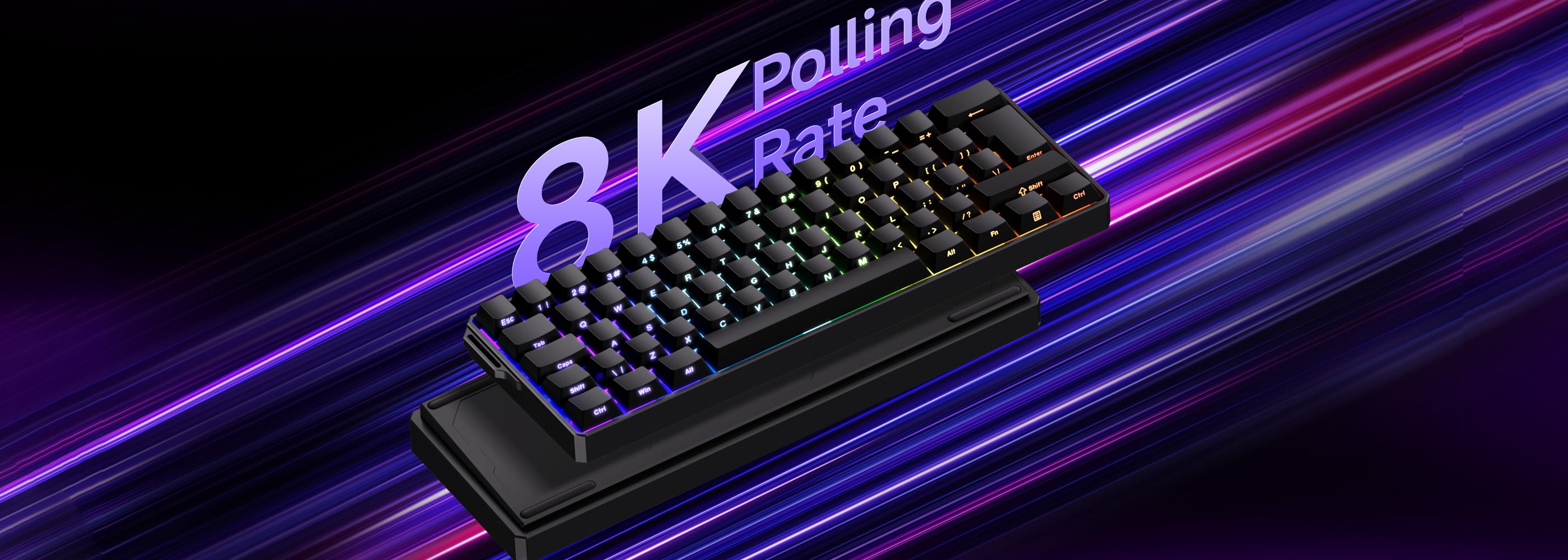 FUN60 Ultra ISO HE Magnetic Keyboard 8K Polling Rate
