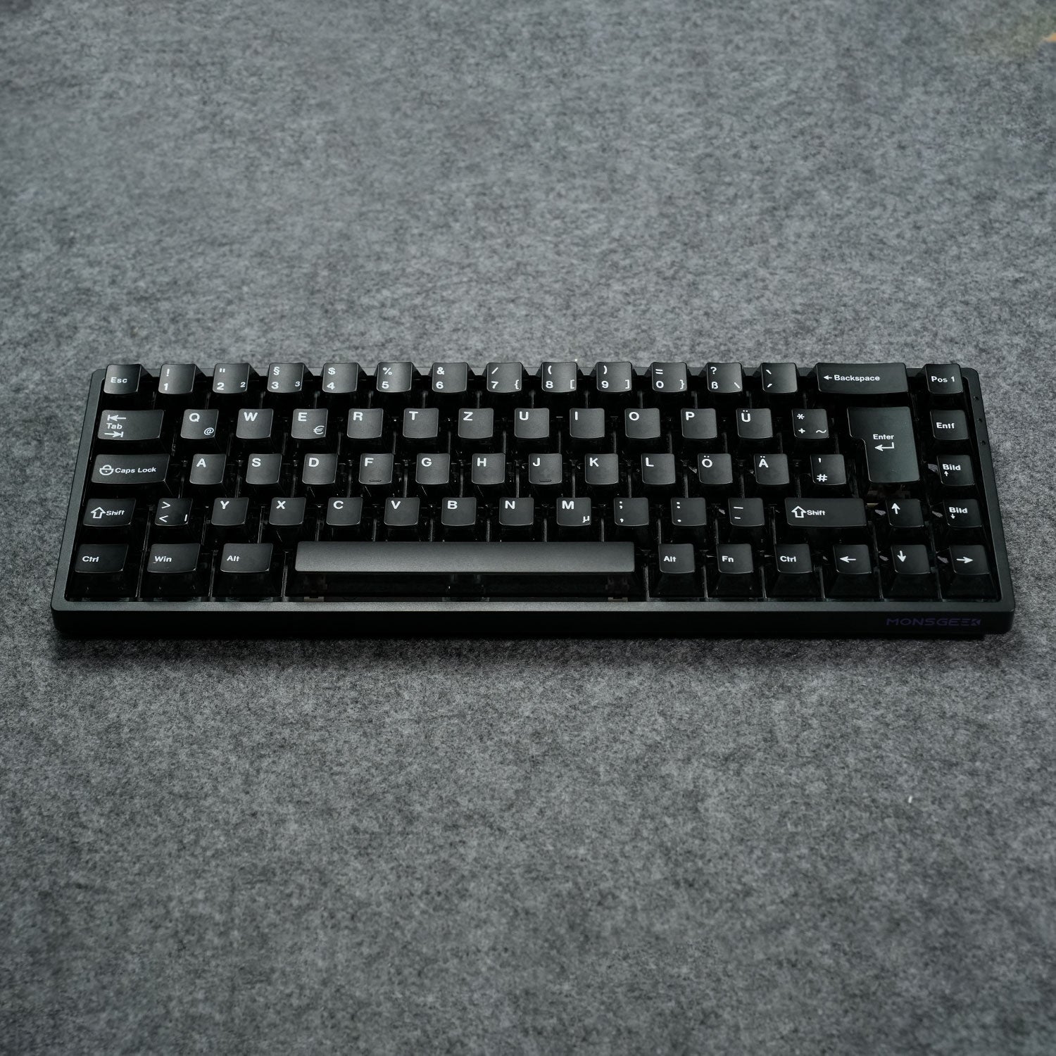 Monsgeek FUN68 ISO HE Keyboard Front Side Details