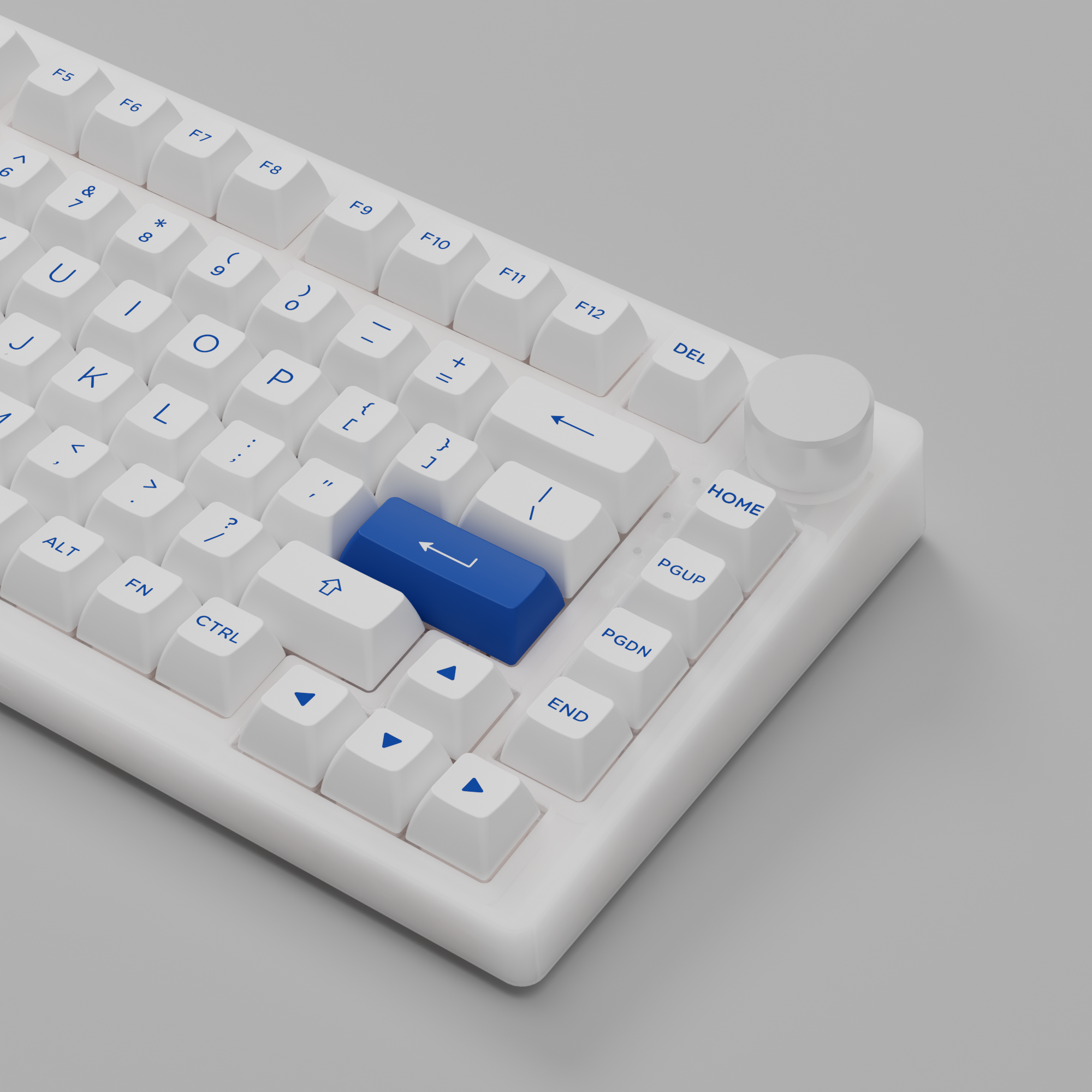 Bleu sur blanc PC75B Plus