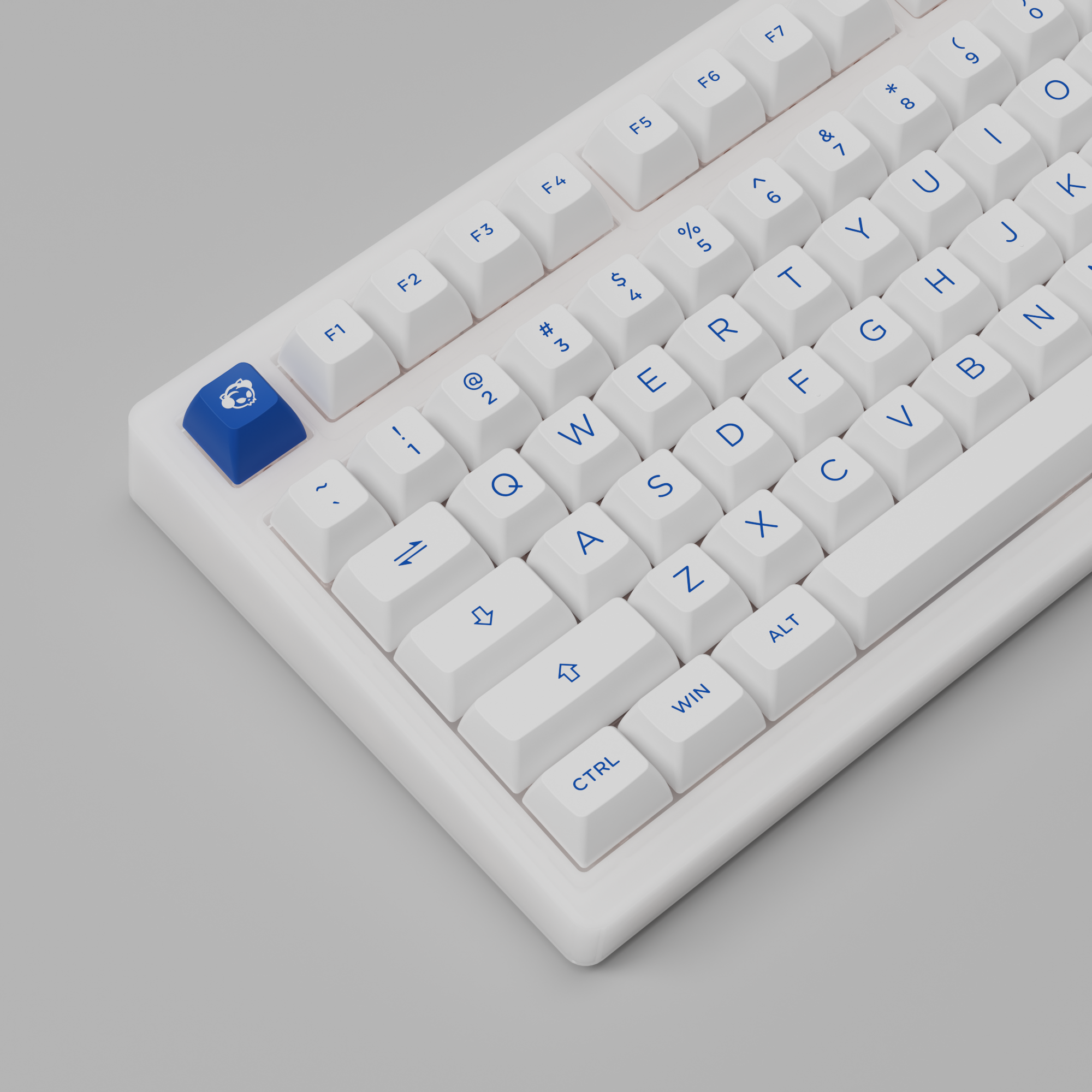 Bleu sur blanc PC75B Plus