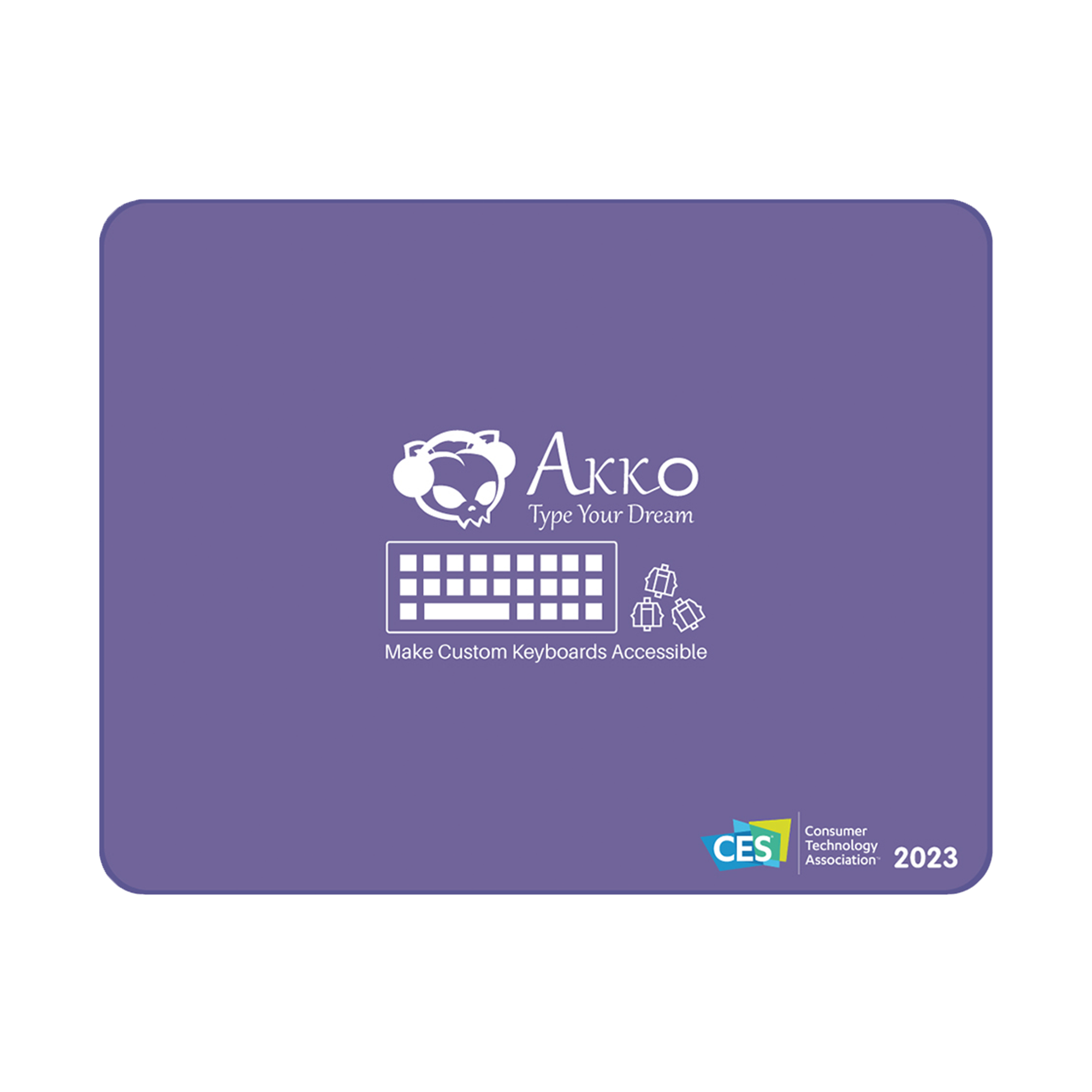 Tapis De Souris Akko Violet