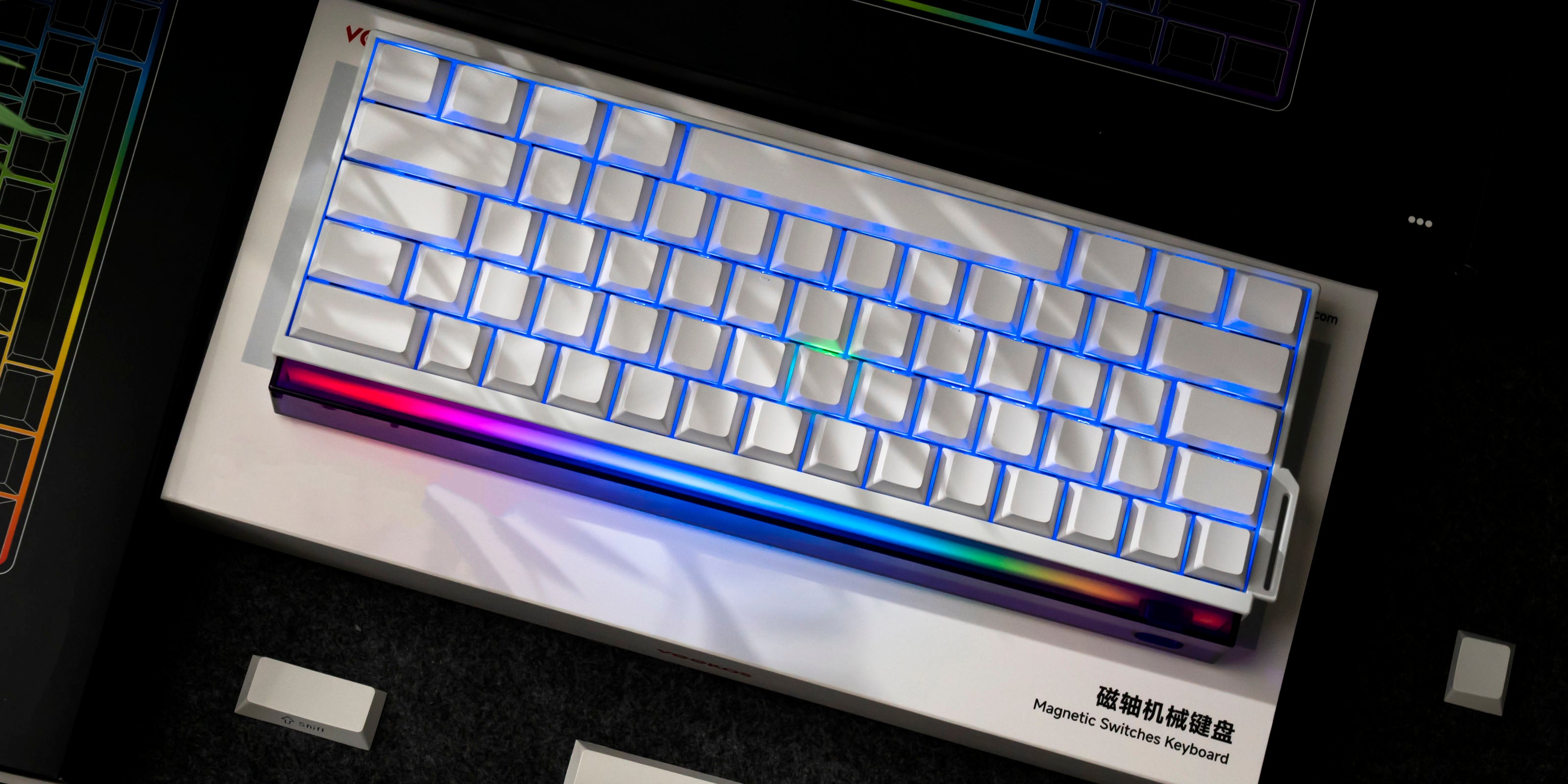 Shine60 HE Magnetic Keyboard RGB Details