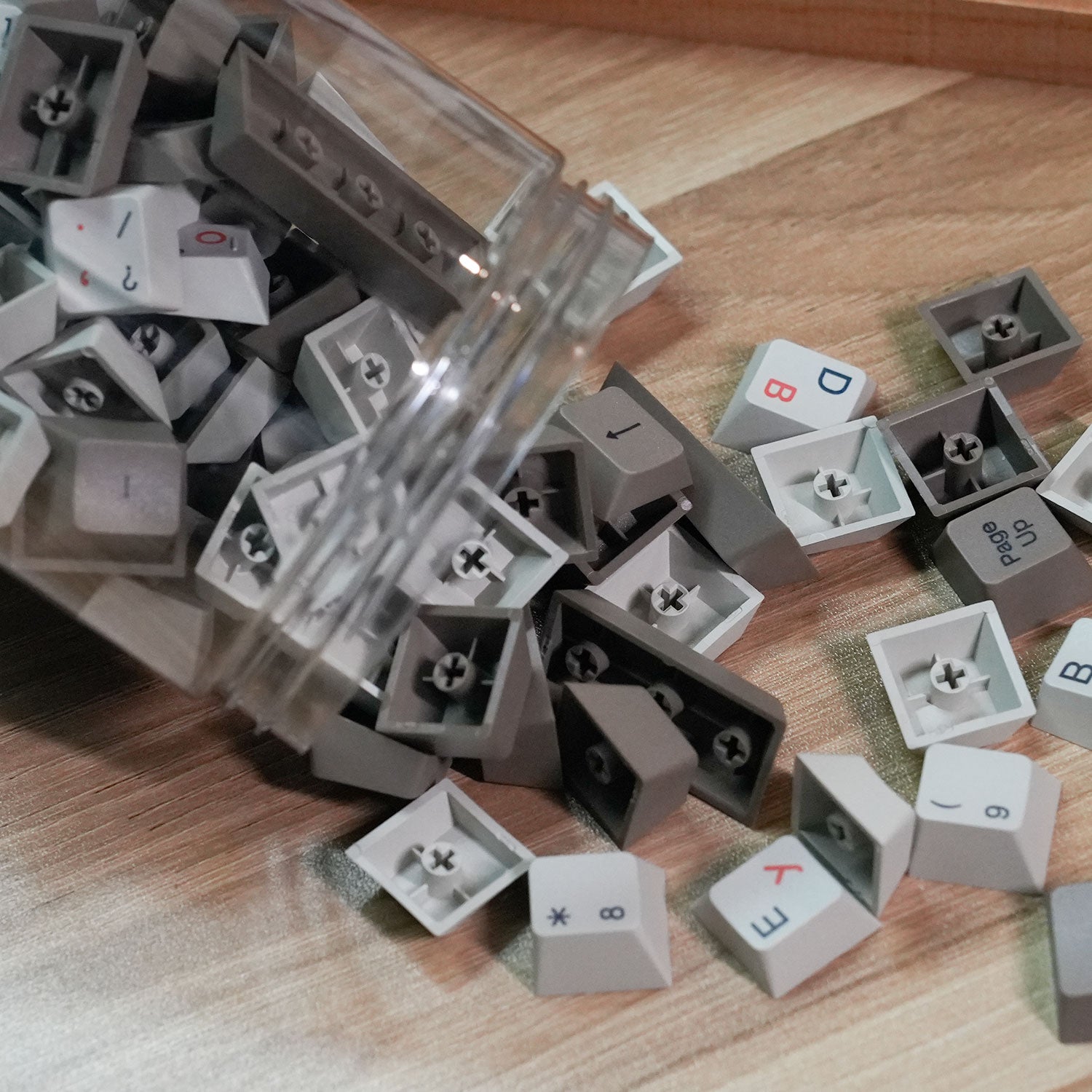 Akko Steam Engine Cyrillic Keycap Set (108-key) Details