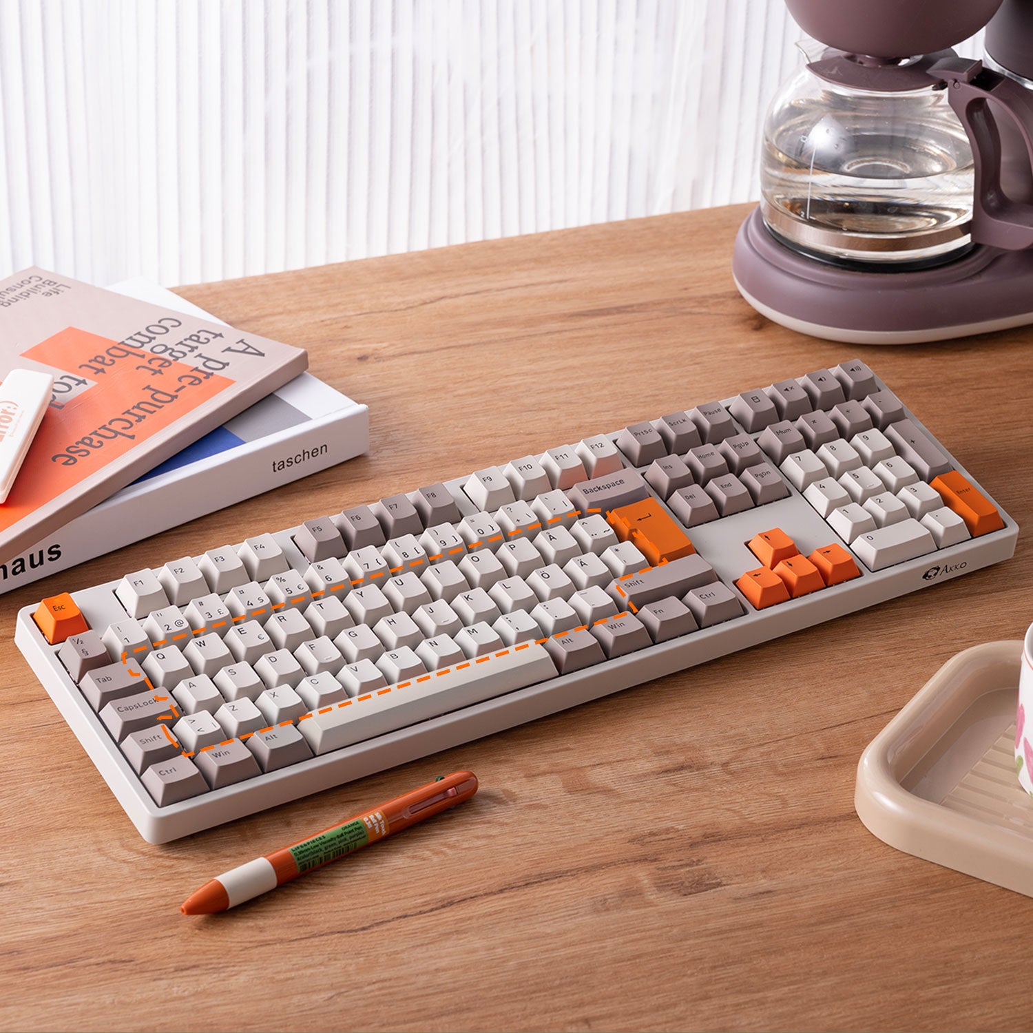 Steam Engine ISO Nordic Keycap Set (109-key)