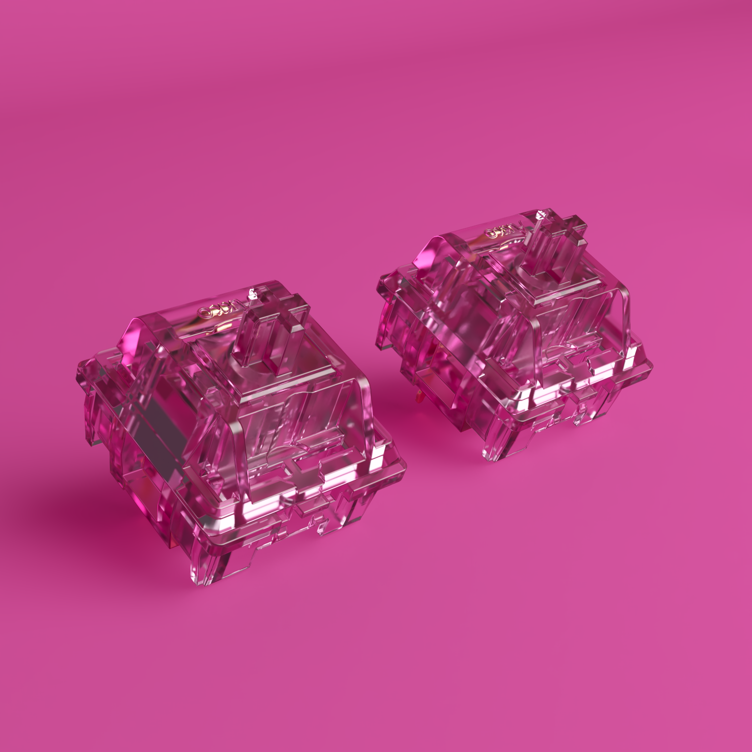 CS Crystal Weinroter Schalter (45 Stück)