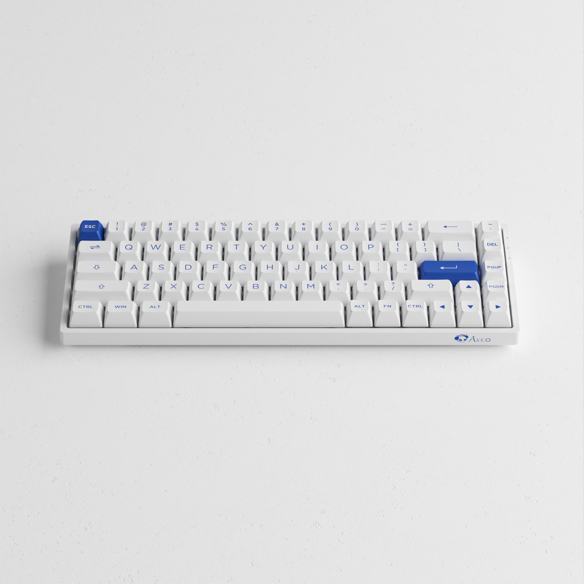 Bleu sur blanc 3068B Plus