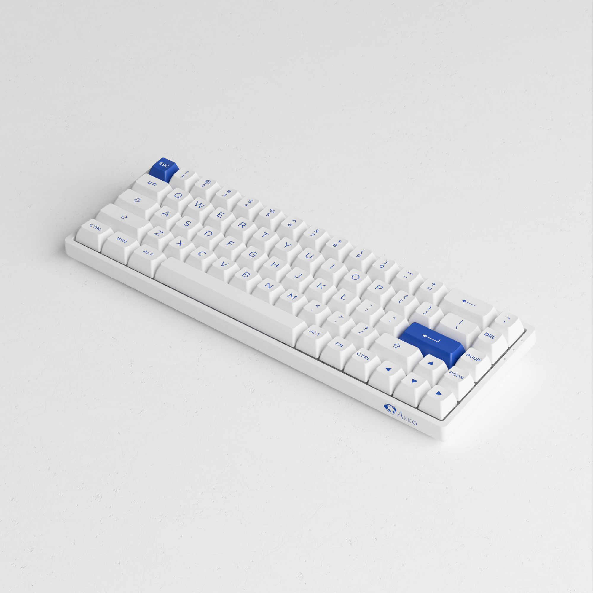 Bleu sur blanc 3068B Plus