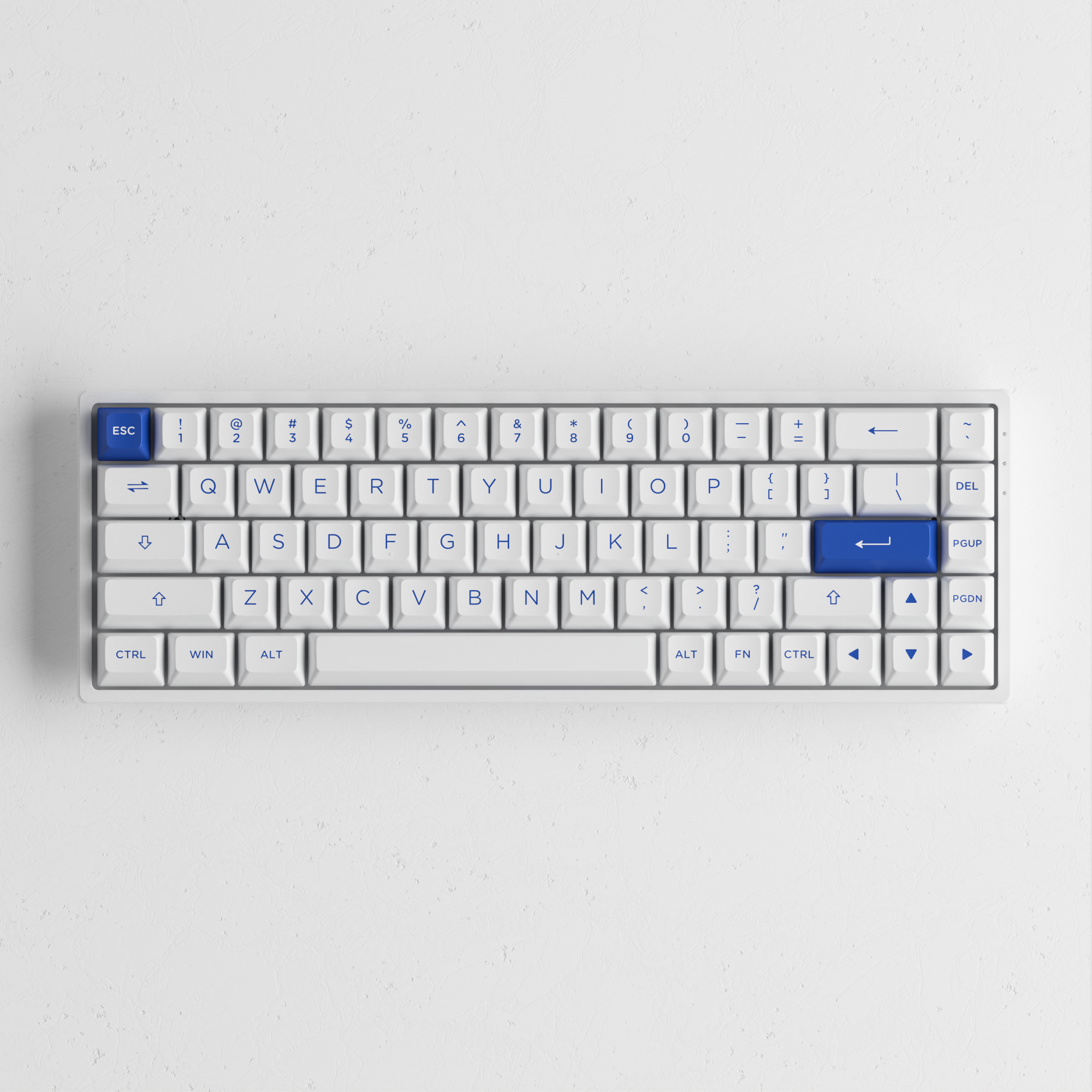 Bleu sur blanc 3068B Plus