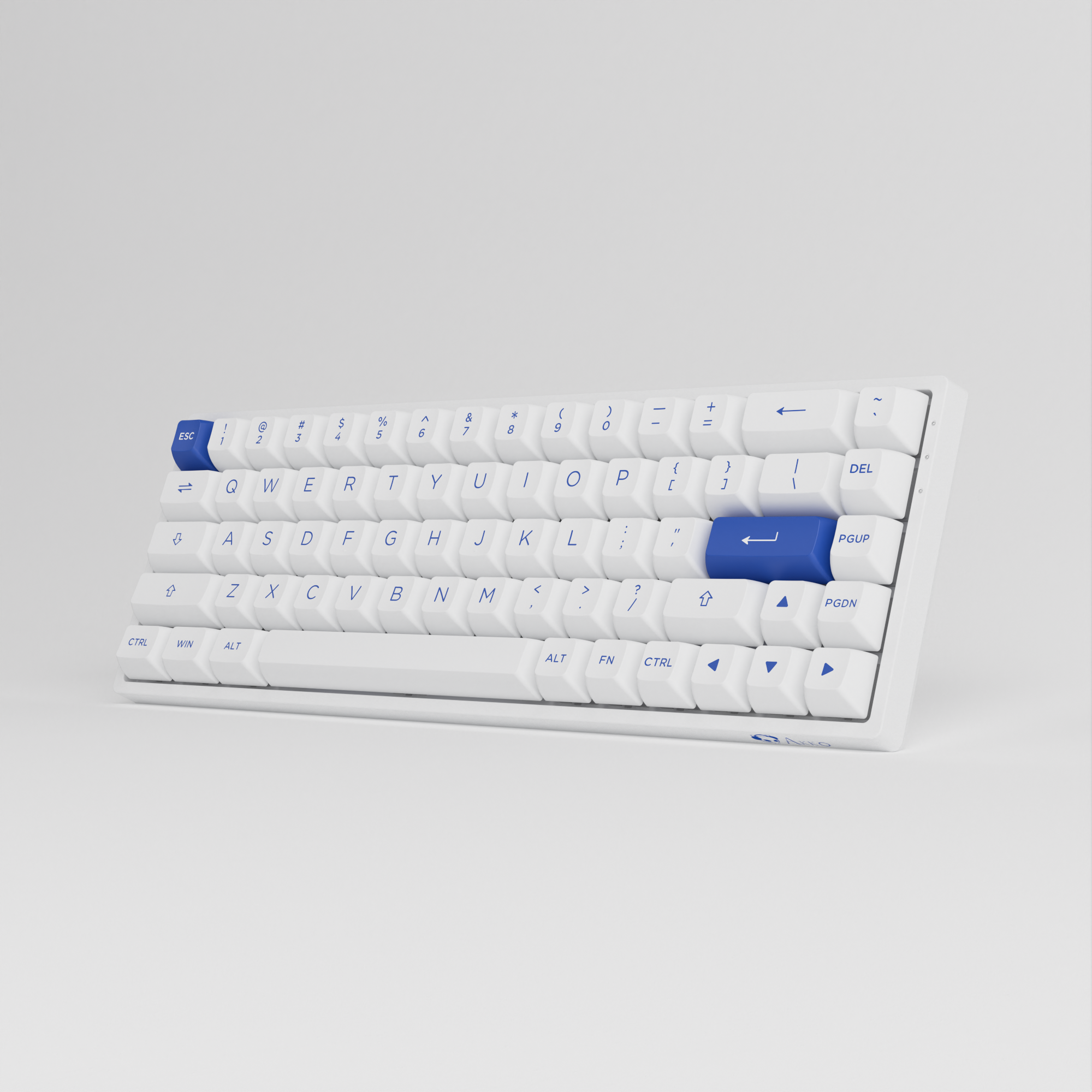 Bleu sur blanc 3068B Plus