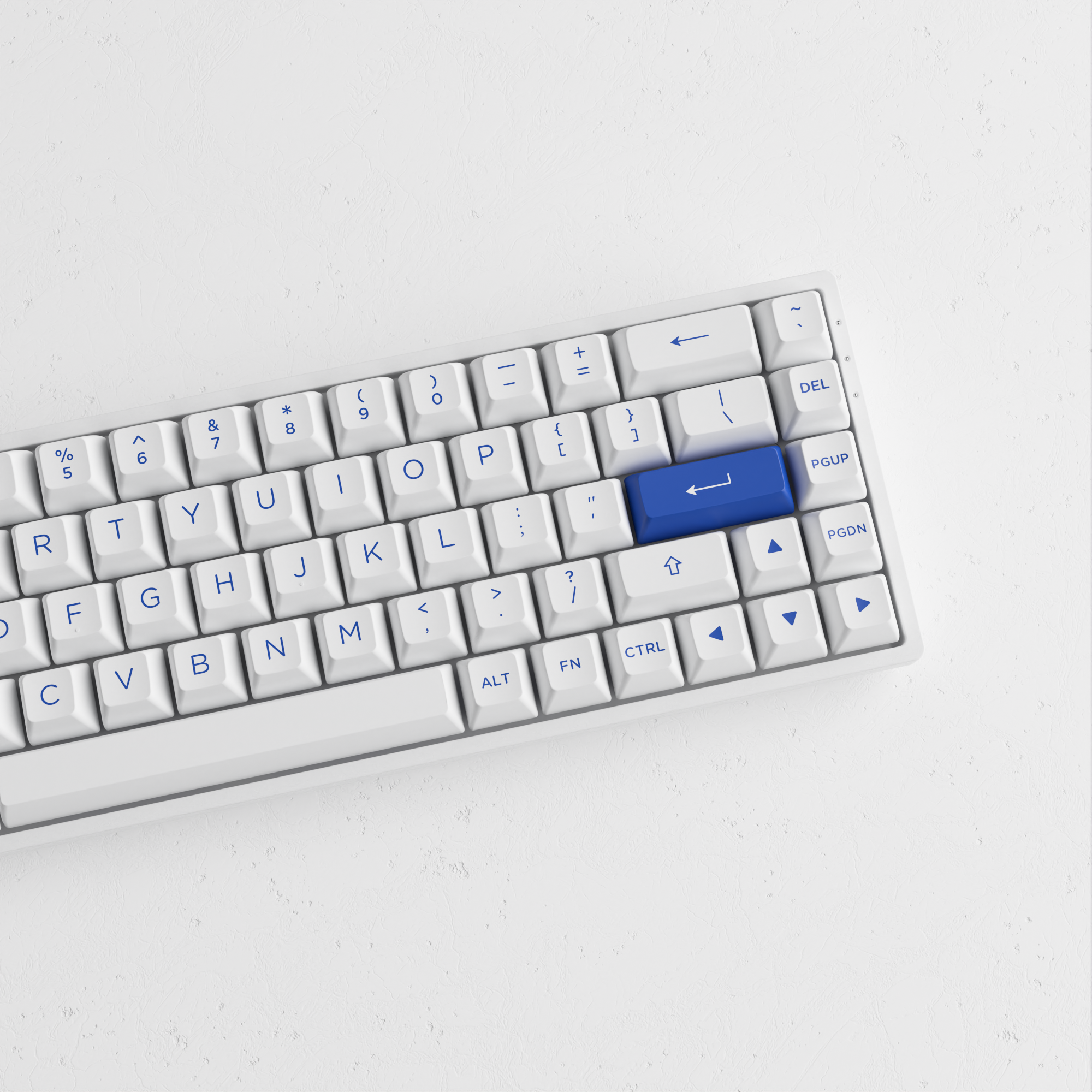 Bleu sur blanc 3068B Plus