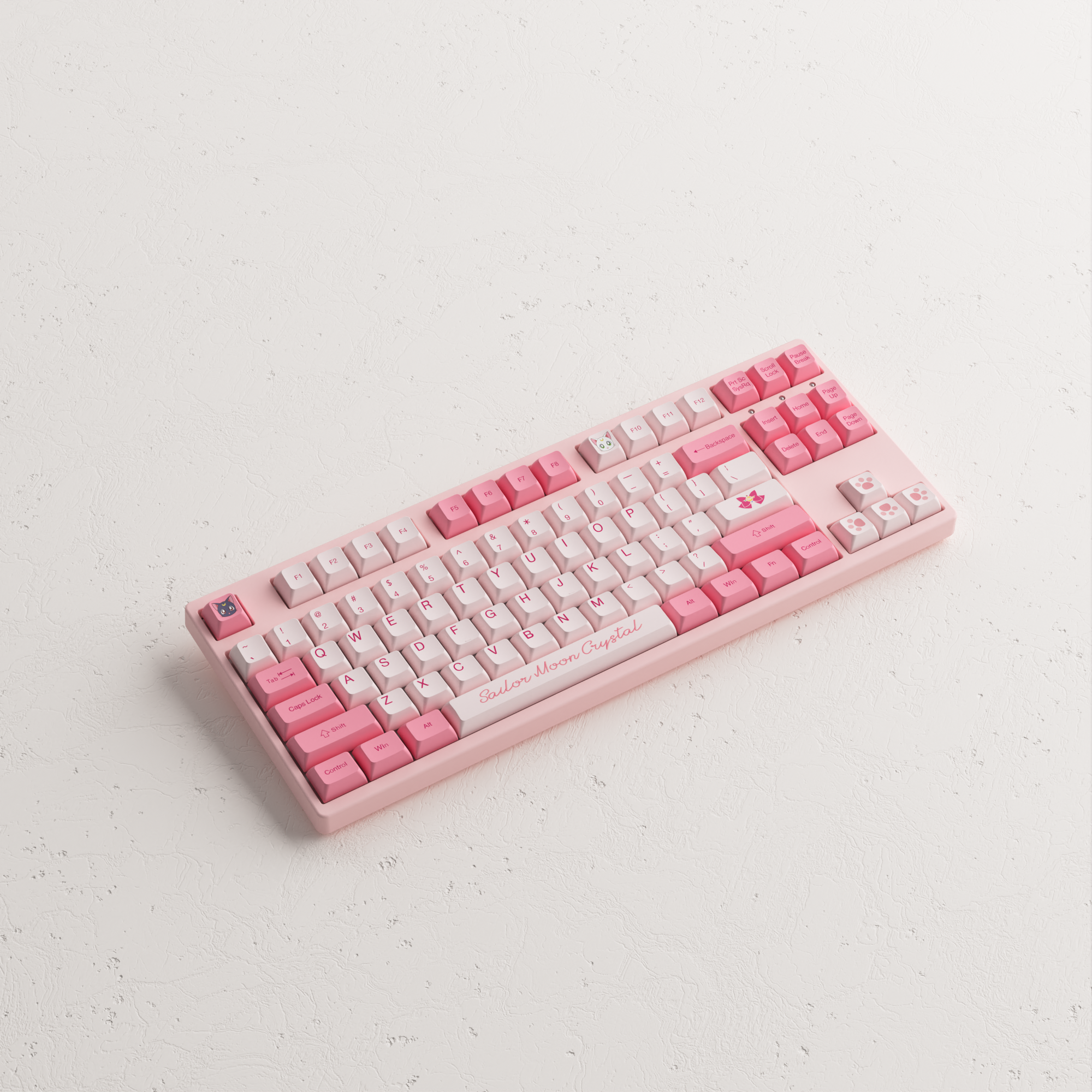 Akko Sailor Moon Crystal 3087 Keyboard left side details