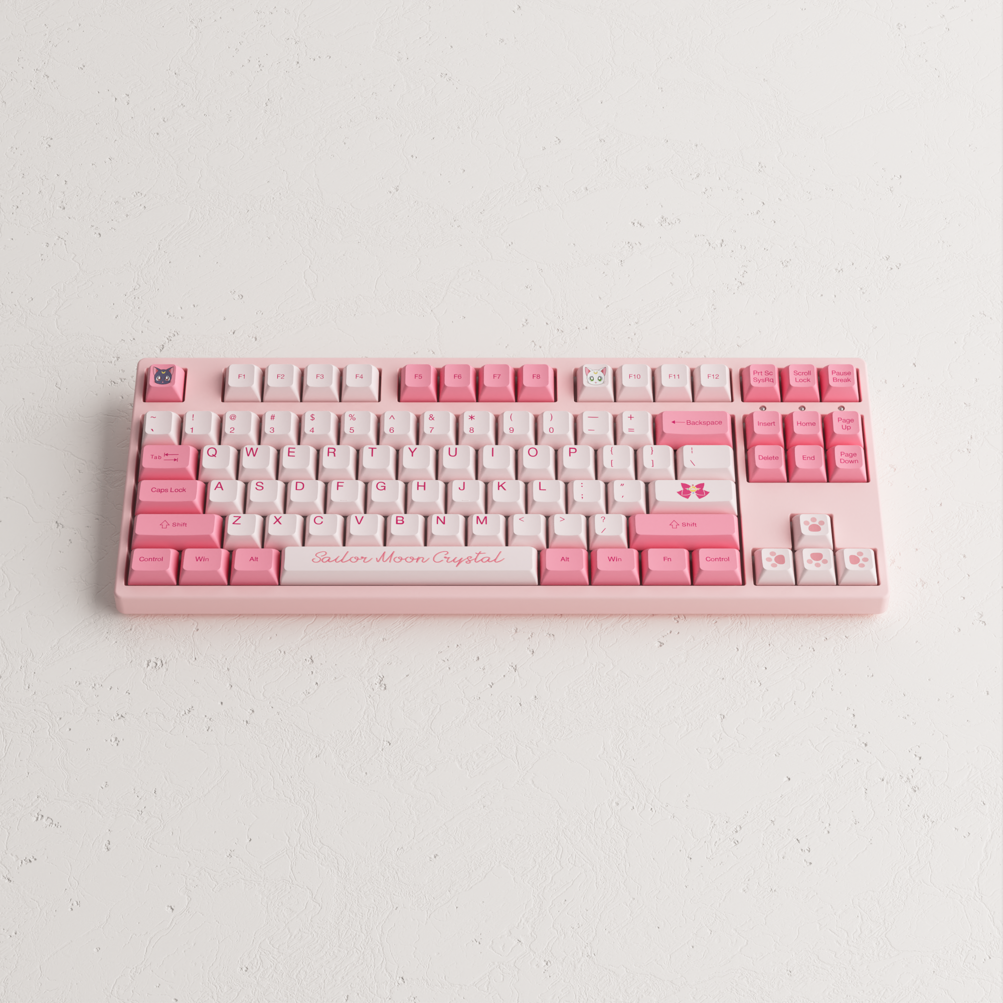Akko Sailor Moon Crystal 3087 Keyboard front details