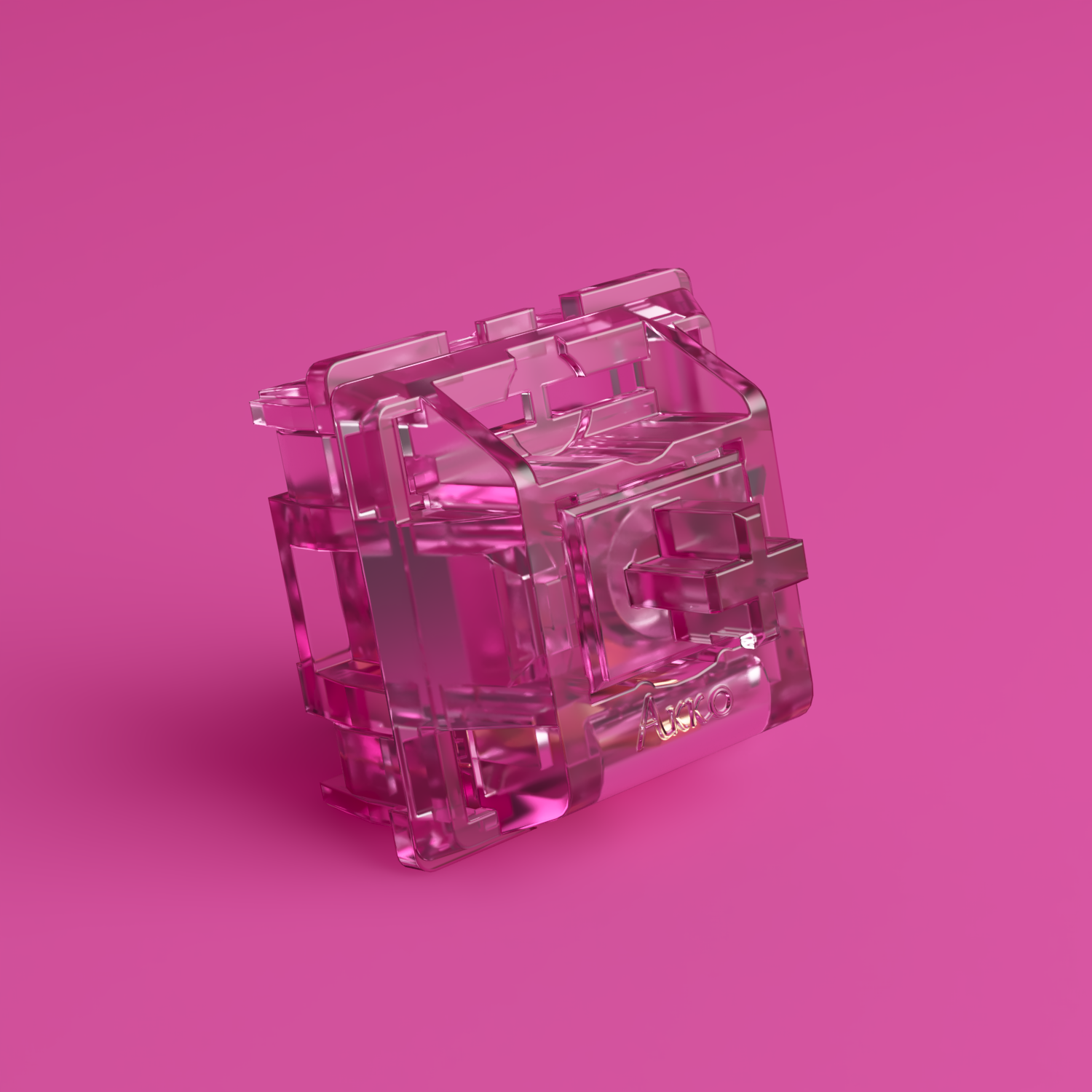 CS Crystal Weinroter Schalter (45 Stück)