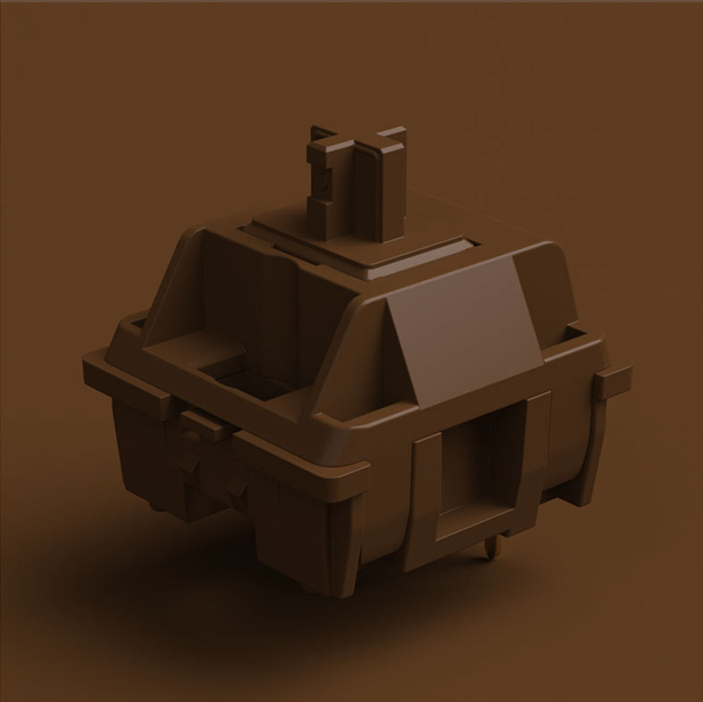 Akko POM Brauner Schalter (45 Stück)