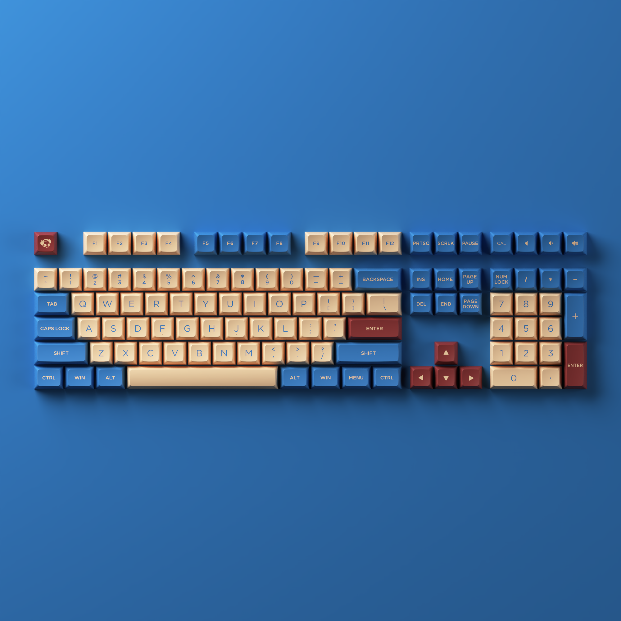 Akko Palace Keycap Set overall
