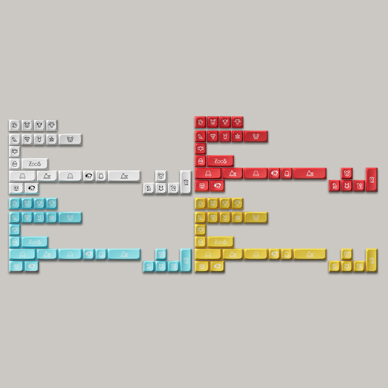 Jeu de touches de construction WOB (282 touches)