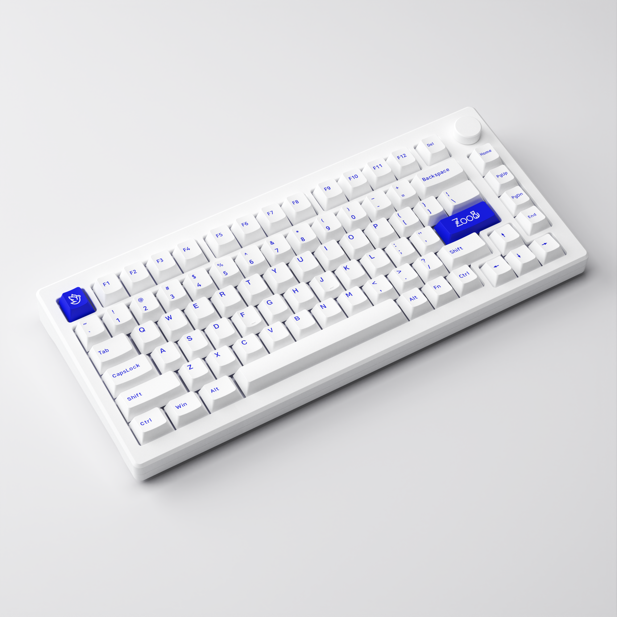 MOD 007B PC Blue on White