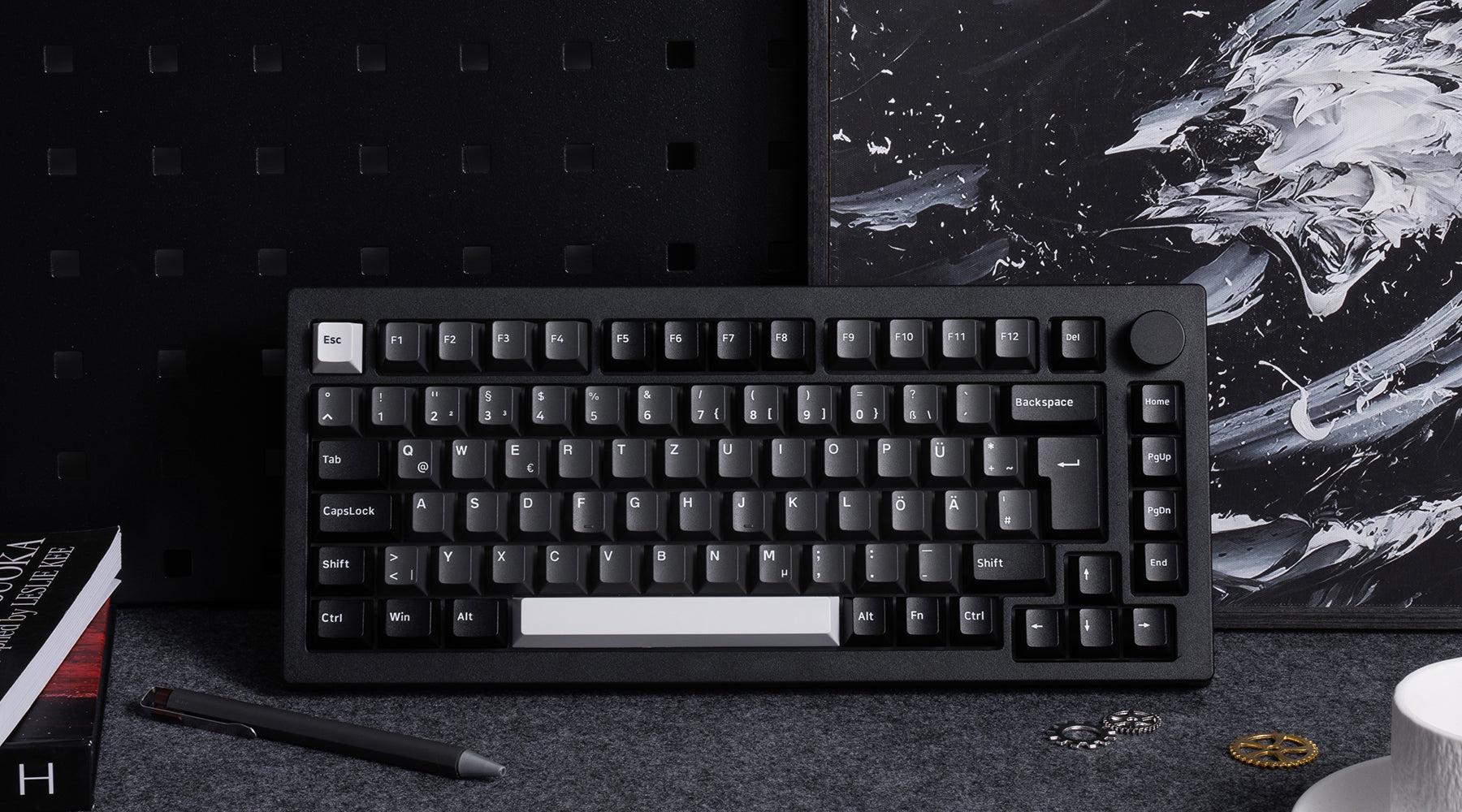 akkoページ Akko Black & Silver 5075B Plus Mechanical Keyboard | AKKO EU