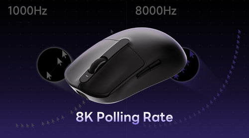 What Is Mouse Polling Rate? (125Hz vs 1000Hz vs 8000Hz Explained)