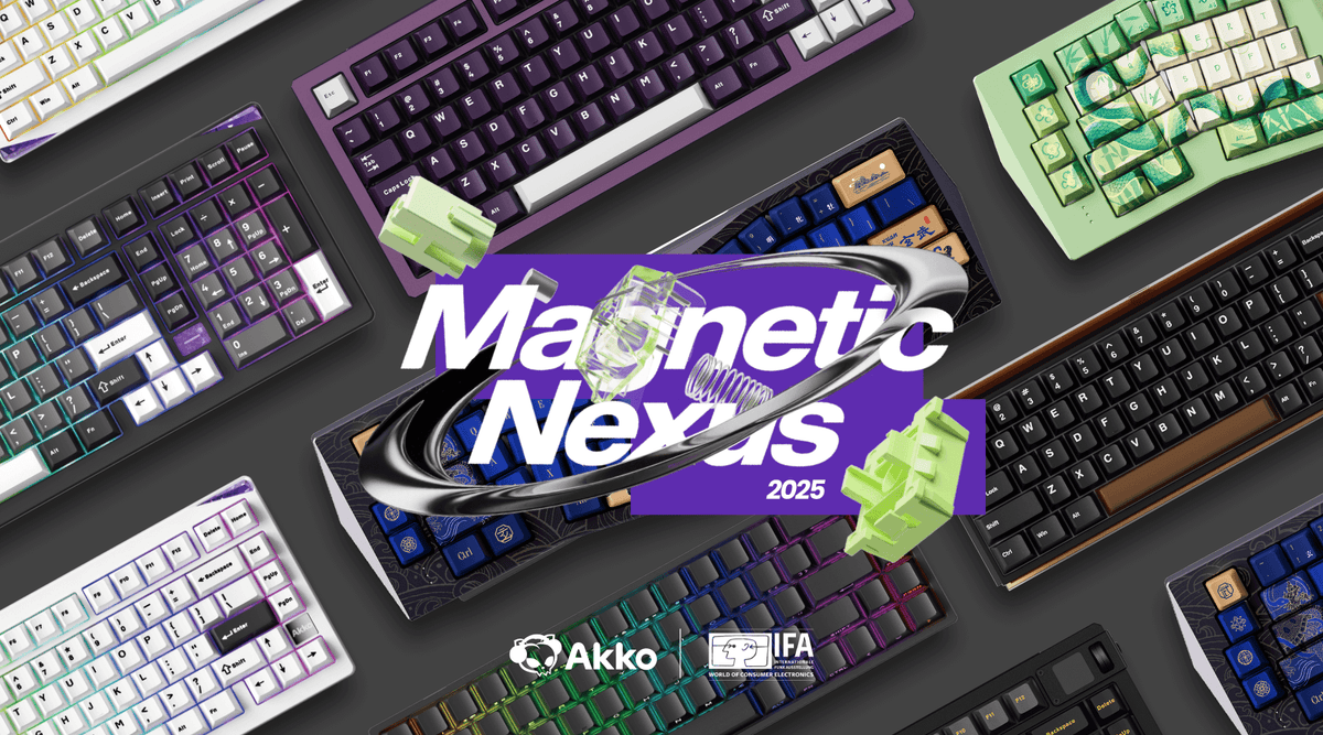 Akko at IFA 2025: Explore Akko's Latest Gear