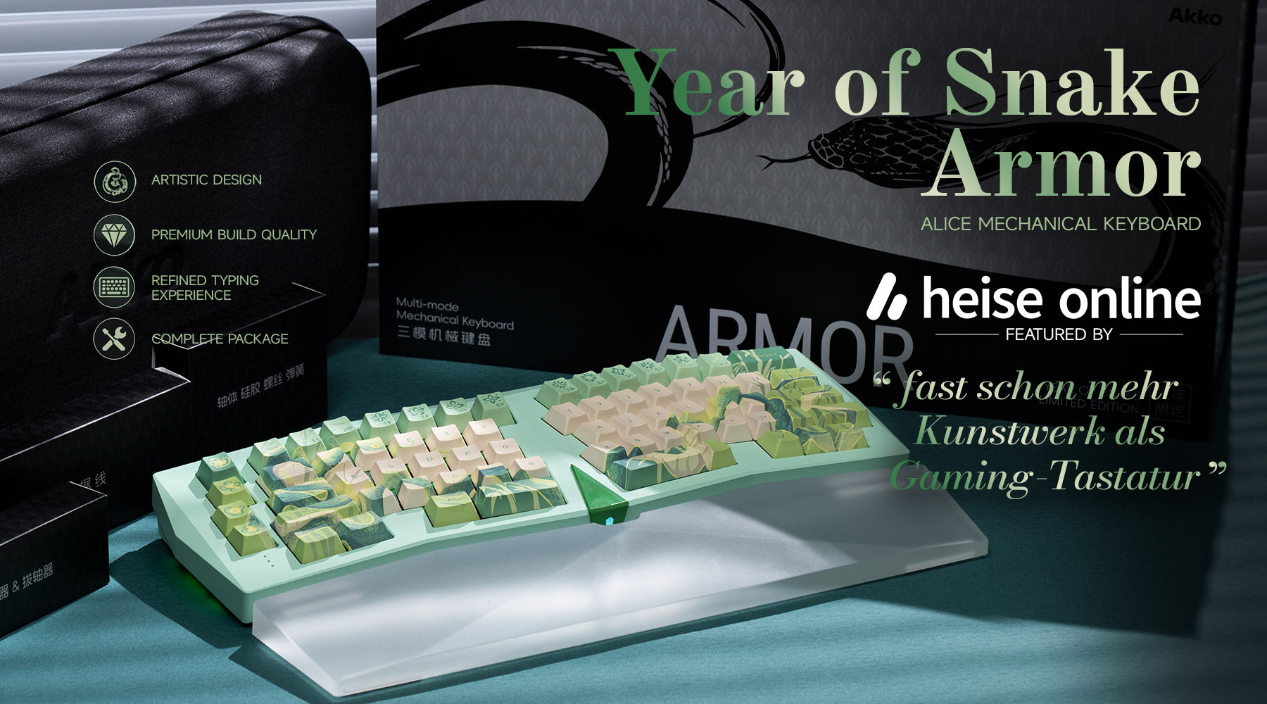 Akko Year of Snake - Armor Review: Almost an Artwork