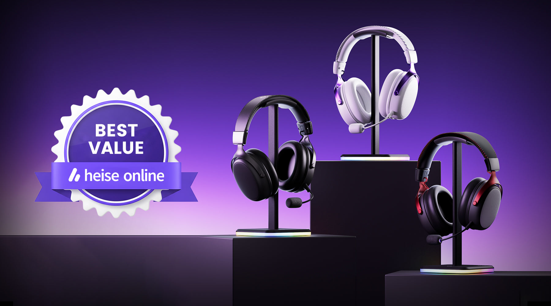 Akko Verge S9 Ultra Named “Best Value” in Heise Gaming Headset Test