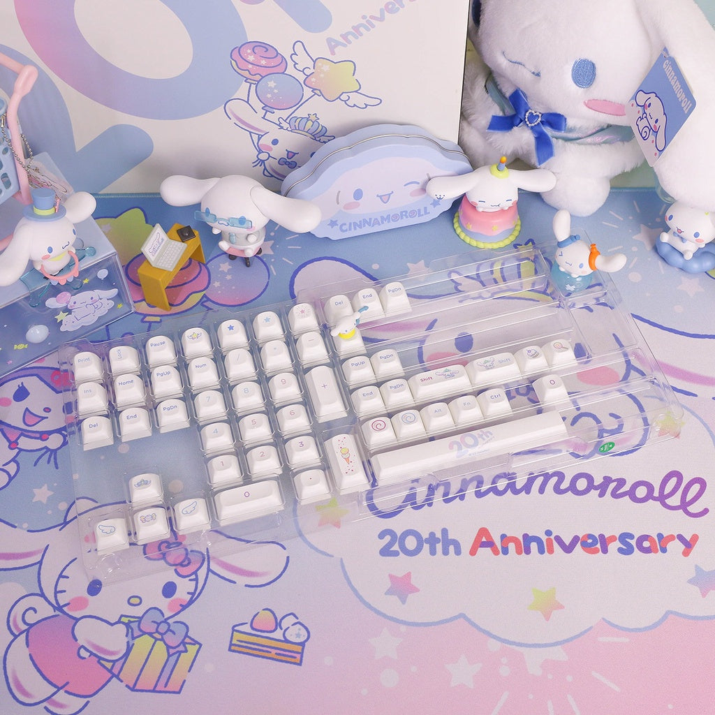 Cinnamoroll 20th Anniversary OPI Keycap Set(127-Key)