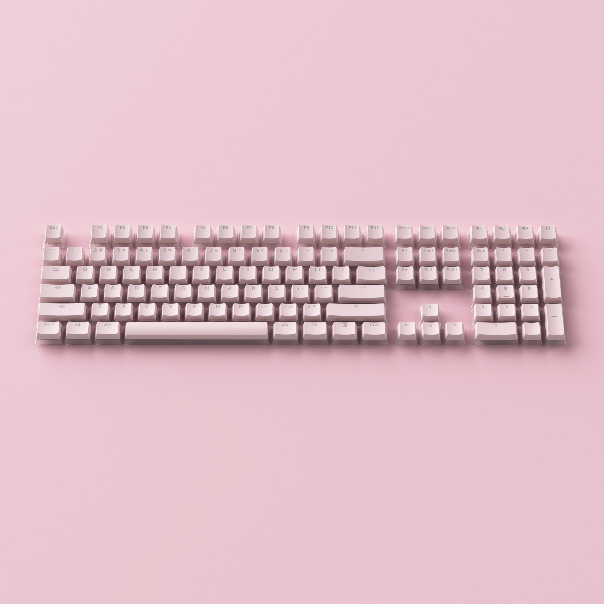 Sakura Jelly Keycap Set (108-key)