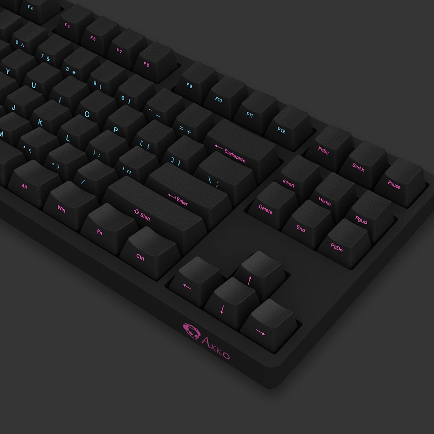 midnight 3087sp wired mechanical keyboard side printed keycaps