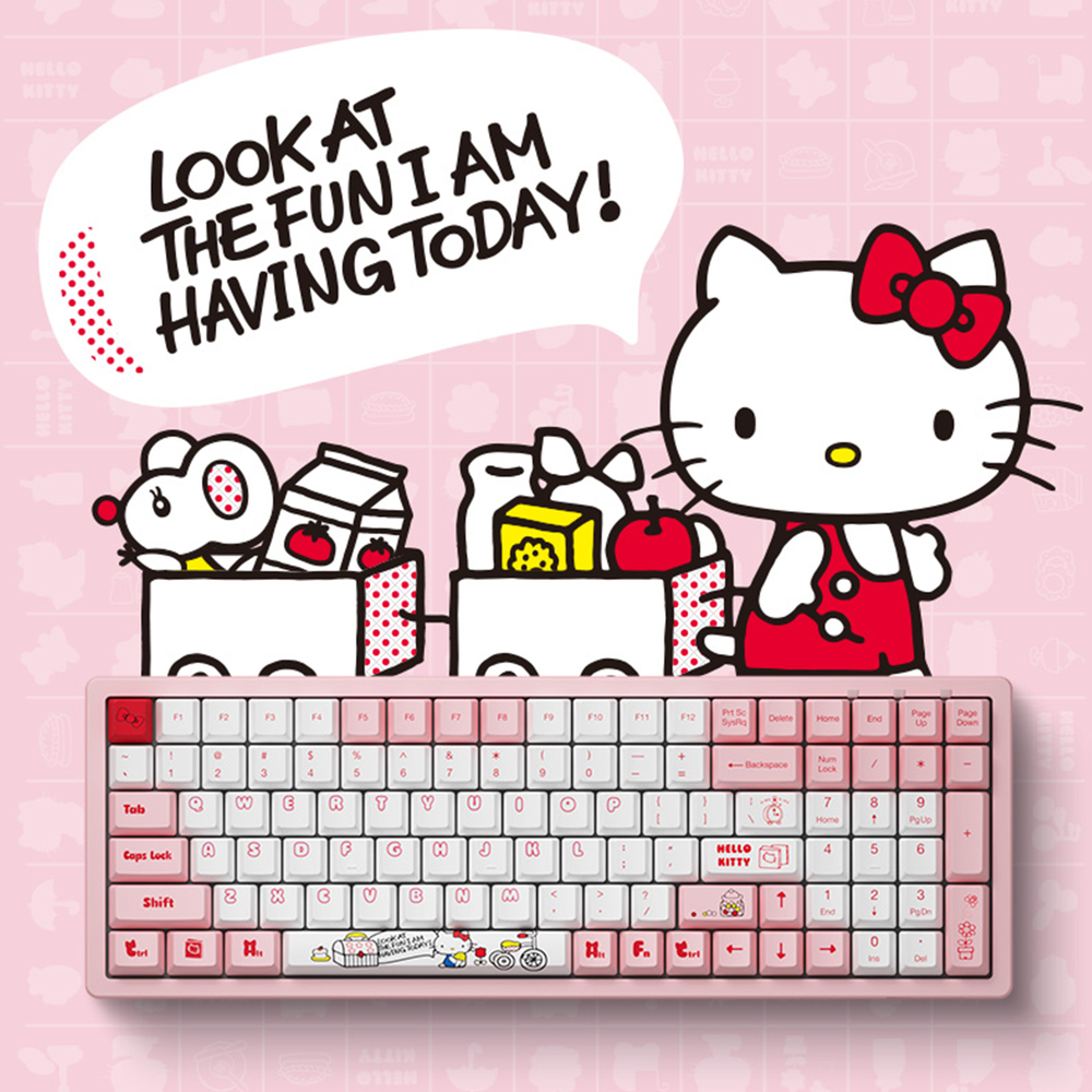 Hello Spring Keyboard Akko Hello Kitty 3096 Mechanical Keyboard | AKKO EU