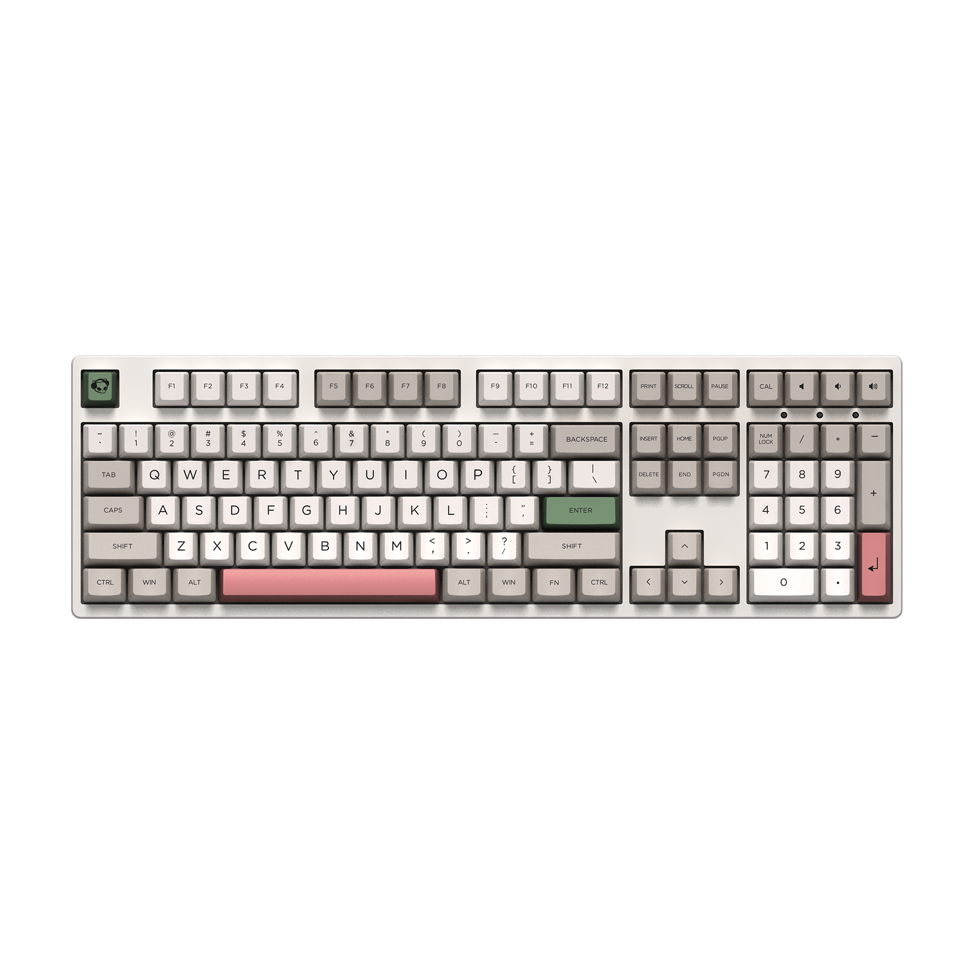9009 Dye-Sub Keycap Set(116-Key)