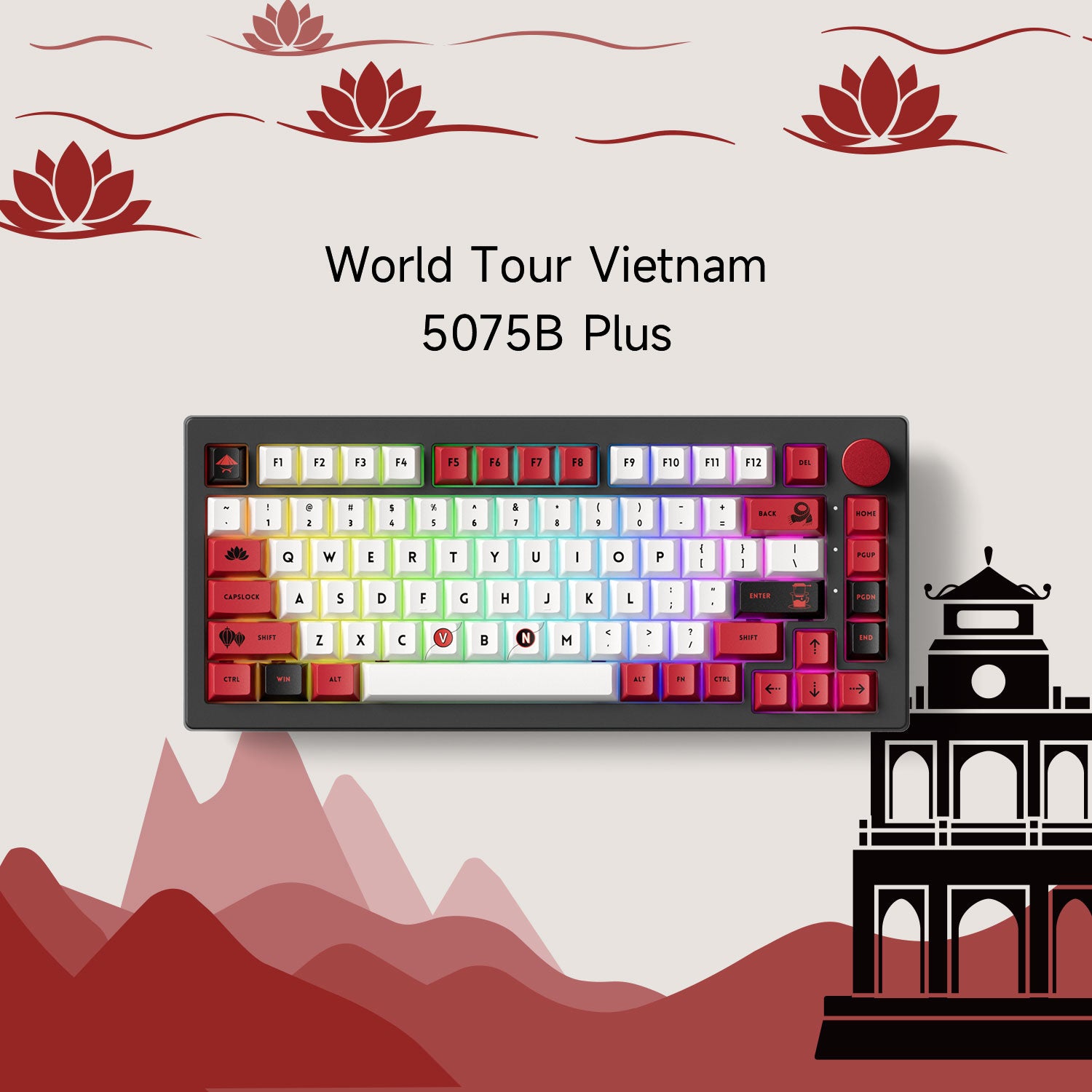 Akko World Tour Vietnam 5075B Plus Mechanical Keyboard | AKKO EU