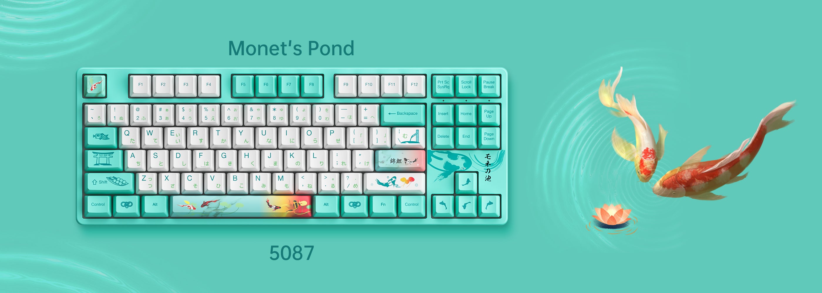 Akko Monet's Pond 5087S QMK Mechanical Keyboard | AKKO EU
