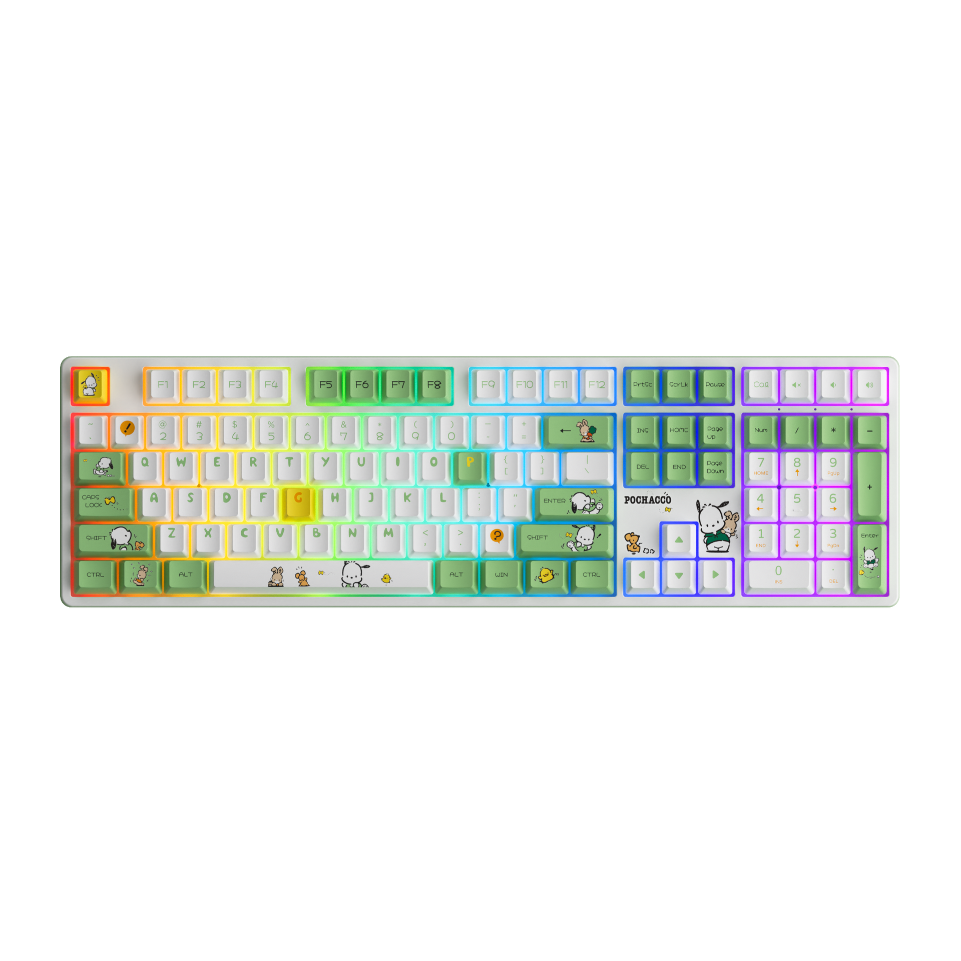 Akko Pochacco Green 5108B Plus Keyboard | AKKO EU