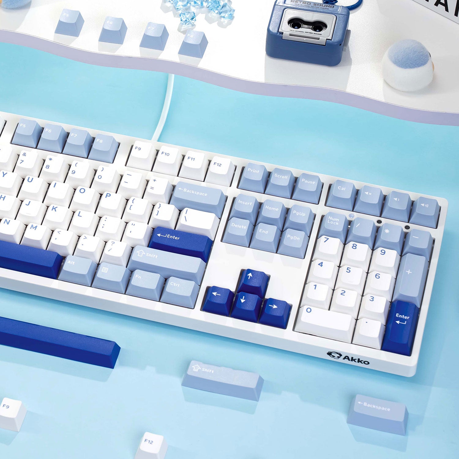 Akko様 Akko Glacier 3108v3 Full Size Mechanical Keyboard | Akko EU