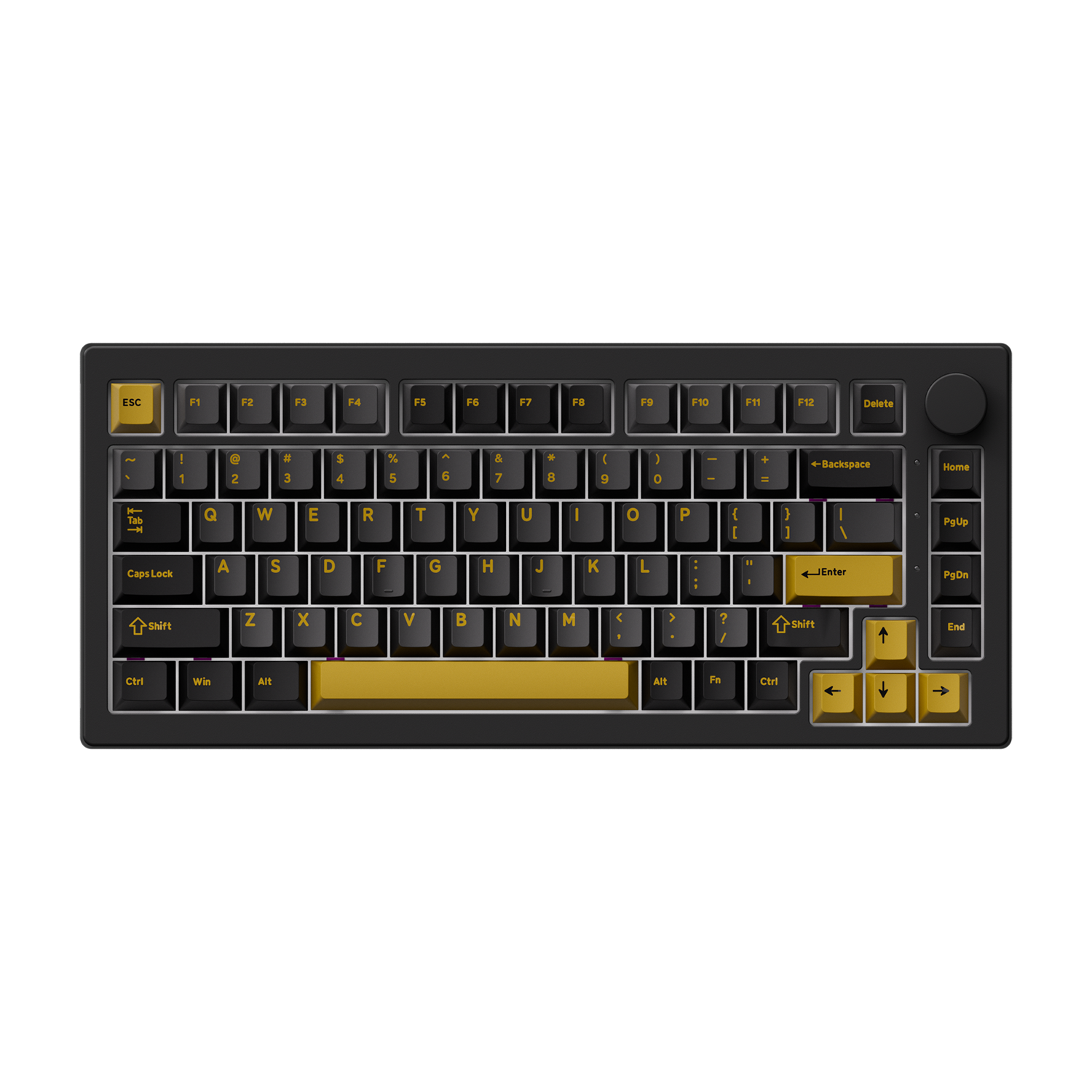 Akko 5075 V3 Mechanical Keyboard Black Gold