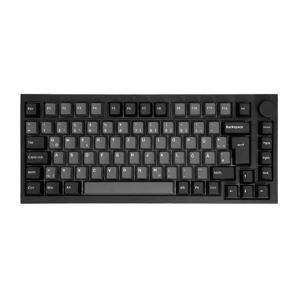 Akko 5075 V5 HE Black & Silver ISO-DE Keyboard