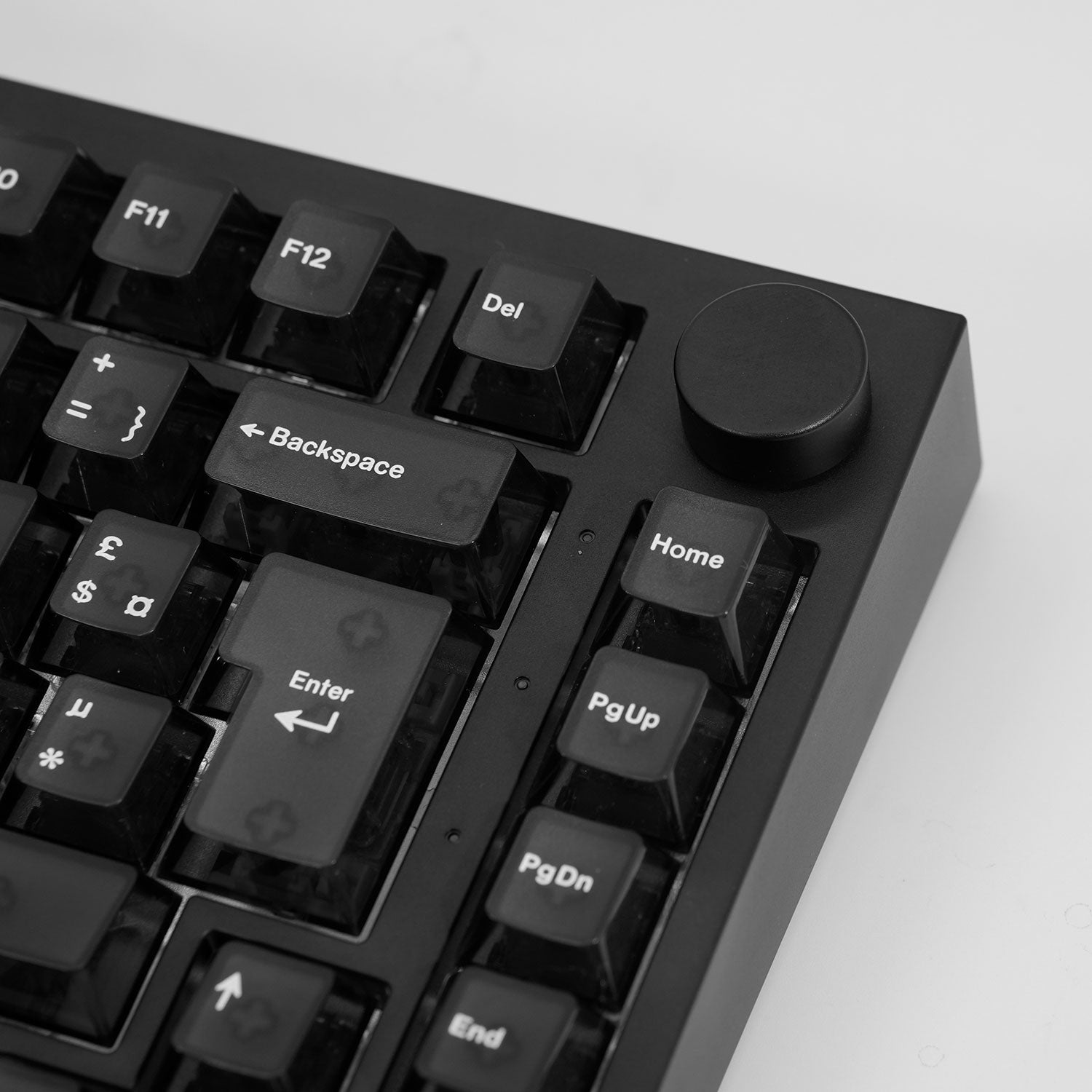 Akko Black Transparent 5075 V5 HE ISO FR Magnetic Keyboard Knob