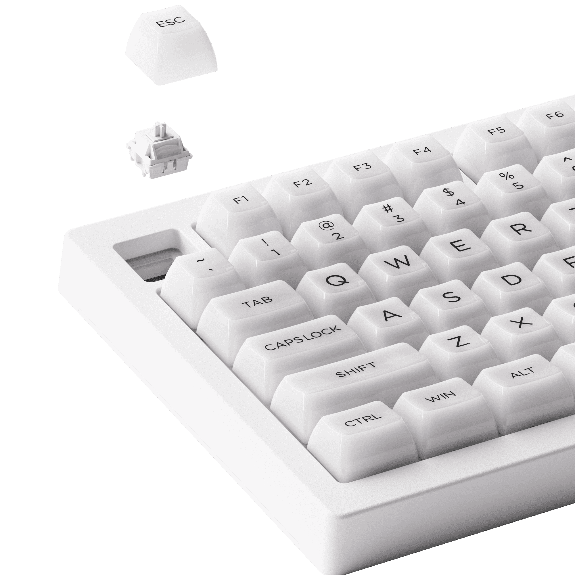 5075B Plus ASA Clear Mechanical Keyboard