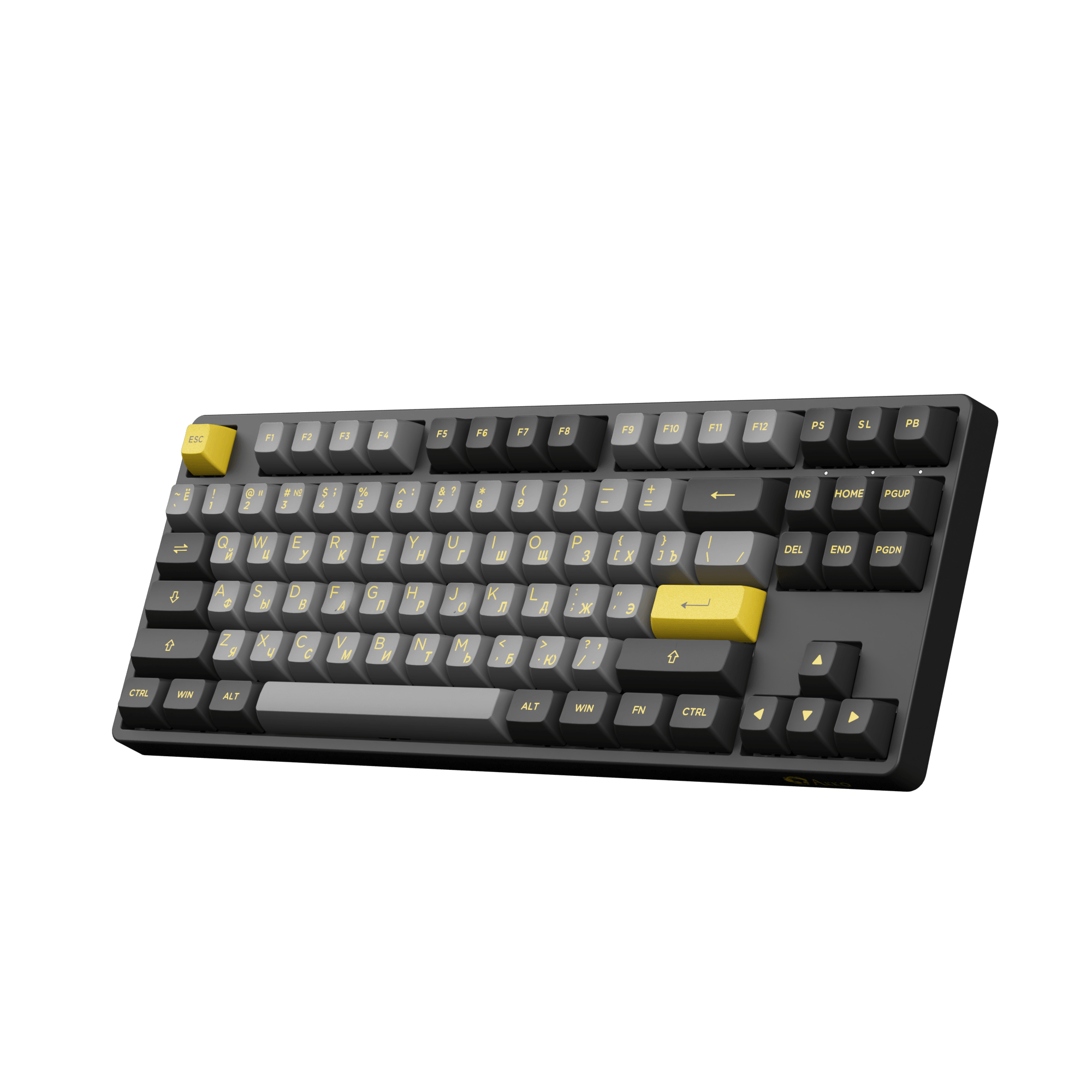 Akko 5087S Cyrillic Keyboard Right Standng Side