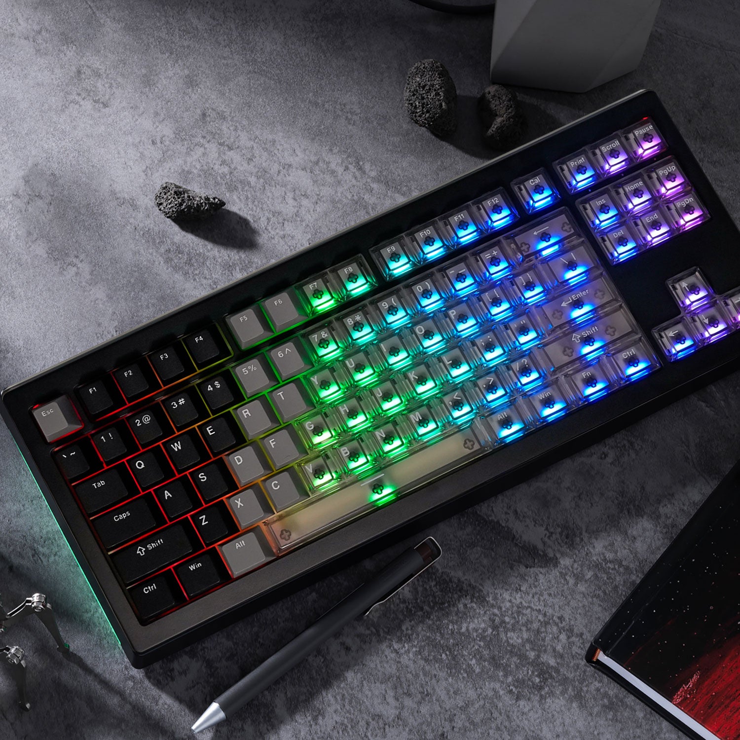 Akko 5087 V3 HE Magnetic Keyboard RGB Effect