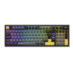 5098B Mechanical Keyboard with Screen Black Gold ISO DE