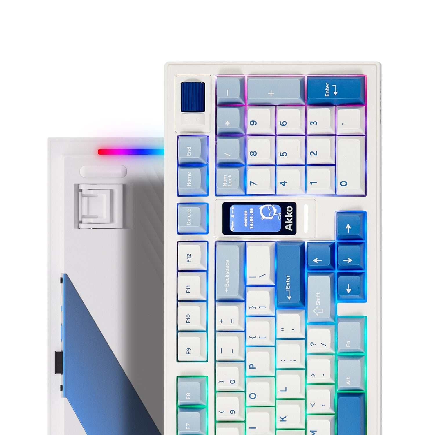 Akko Glacier 5098B Mechanical Keyboard with Screen | AKKO EU