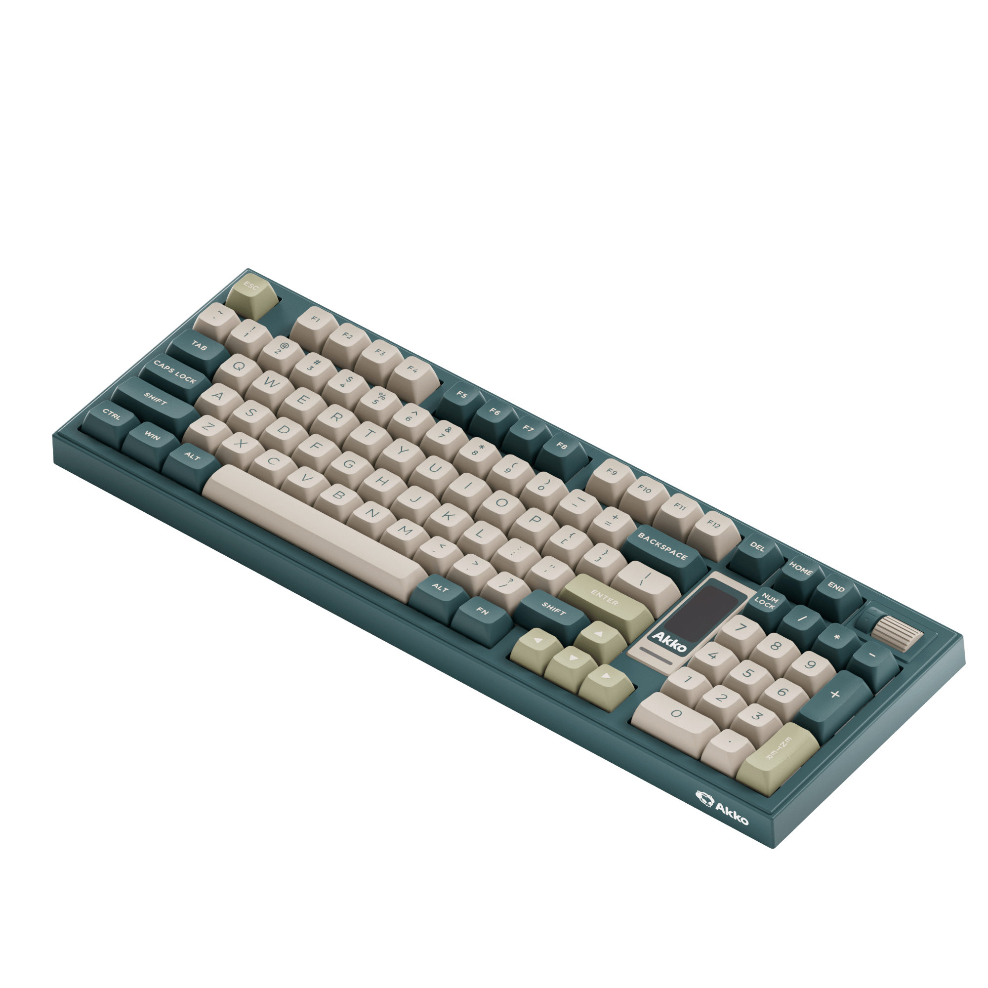 5098B Mechanische Tastatur mit Bildschirm