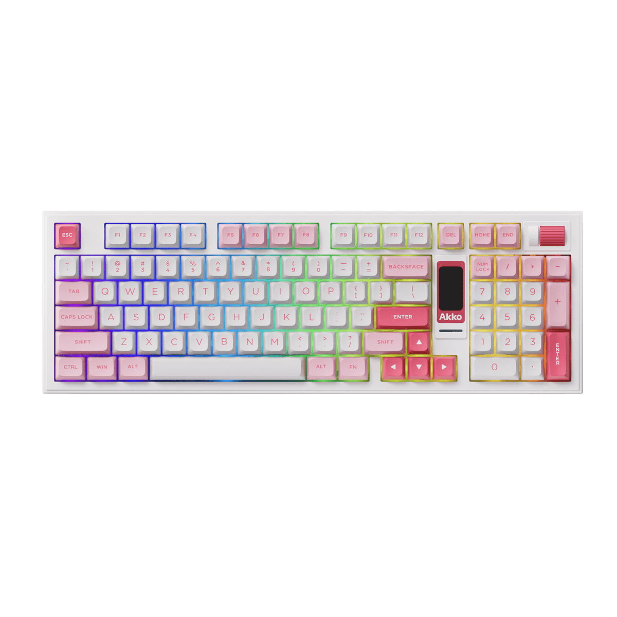 Akko Prunus Lannesiana 5098B Mechanical Keyboard with Screen | AKKO EU