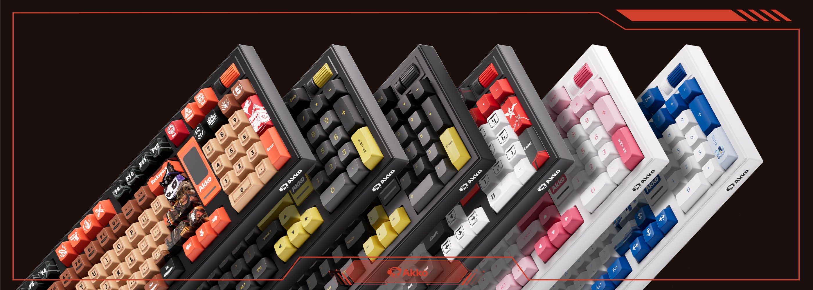 5098B Mechanical Keyboard with Screen