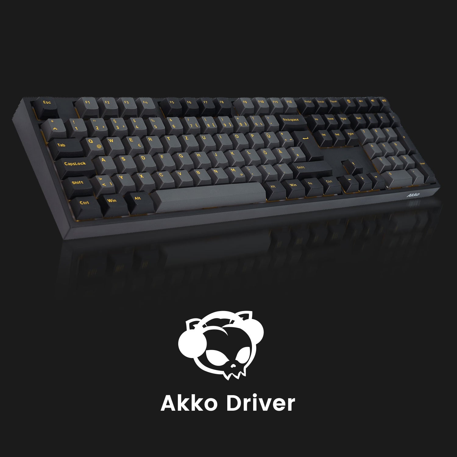 Akko Black & Gold 5108 V5 ISO DE Mechanical Keyboard Driver