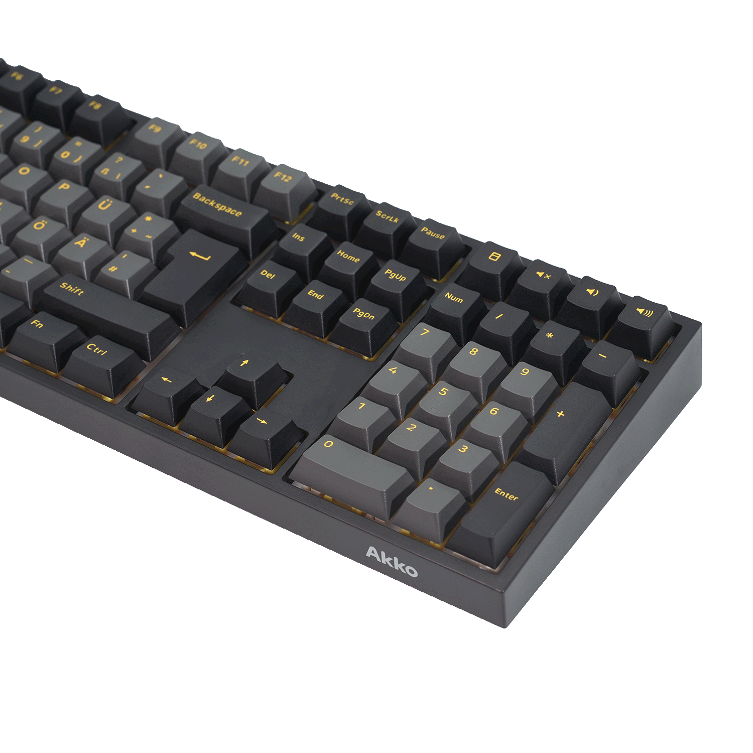 Akko Black & Gold 5108 V5 ISO Mechanical Keyboard Right Details