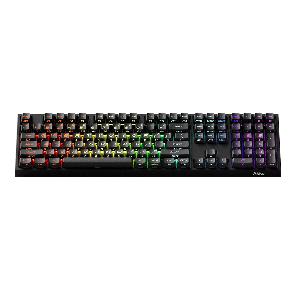 Akko 5108 V5 HE Magnetic Keyboard RGB Front Side